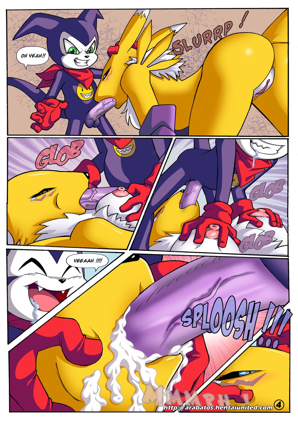 Digimon (Digimon) [Arabatos] 1 . Digimon - Chapter 1 (Digimon) [Arabatos] – page 4