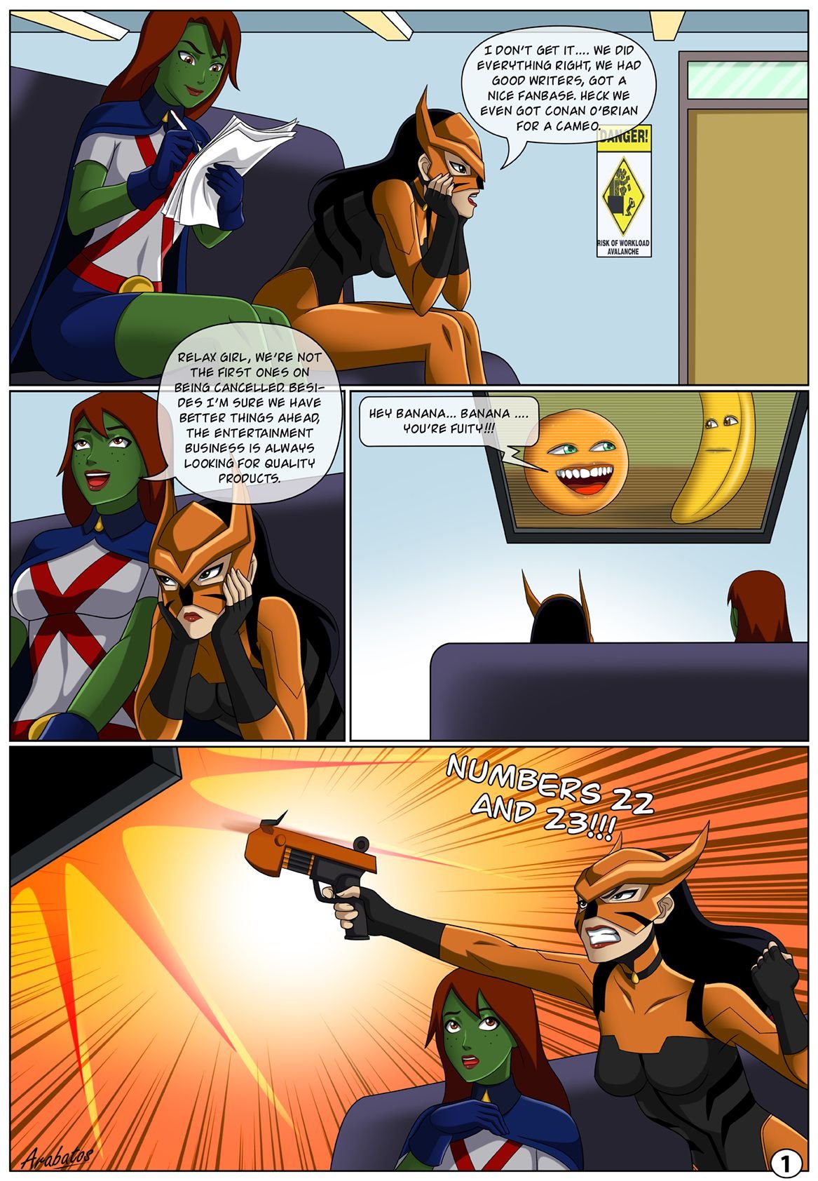 Low Class Heroines (Teen Titans) [Arabatos] 1 . Low Class Heroines - Chapter 1 (Teen Titans) [Arabatos] – page 1