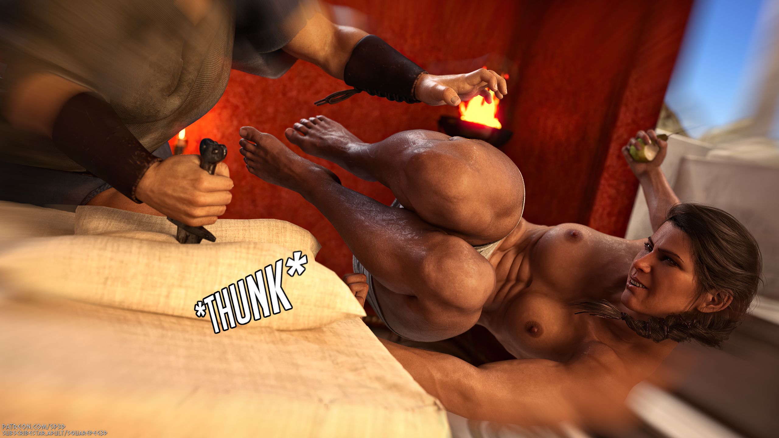The Four F’ (Assassin’s Creed) [SquarePeg3D] 1 . The Four F' - Chapter 1 [SquarePeg3D] – page 11