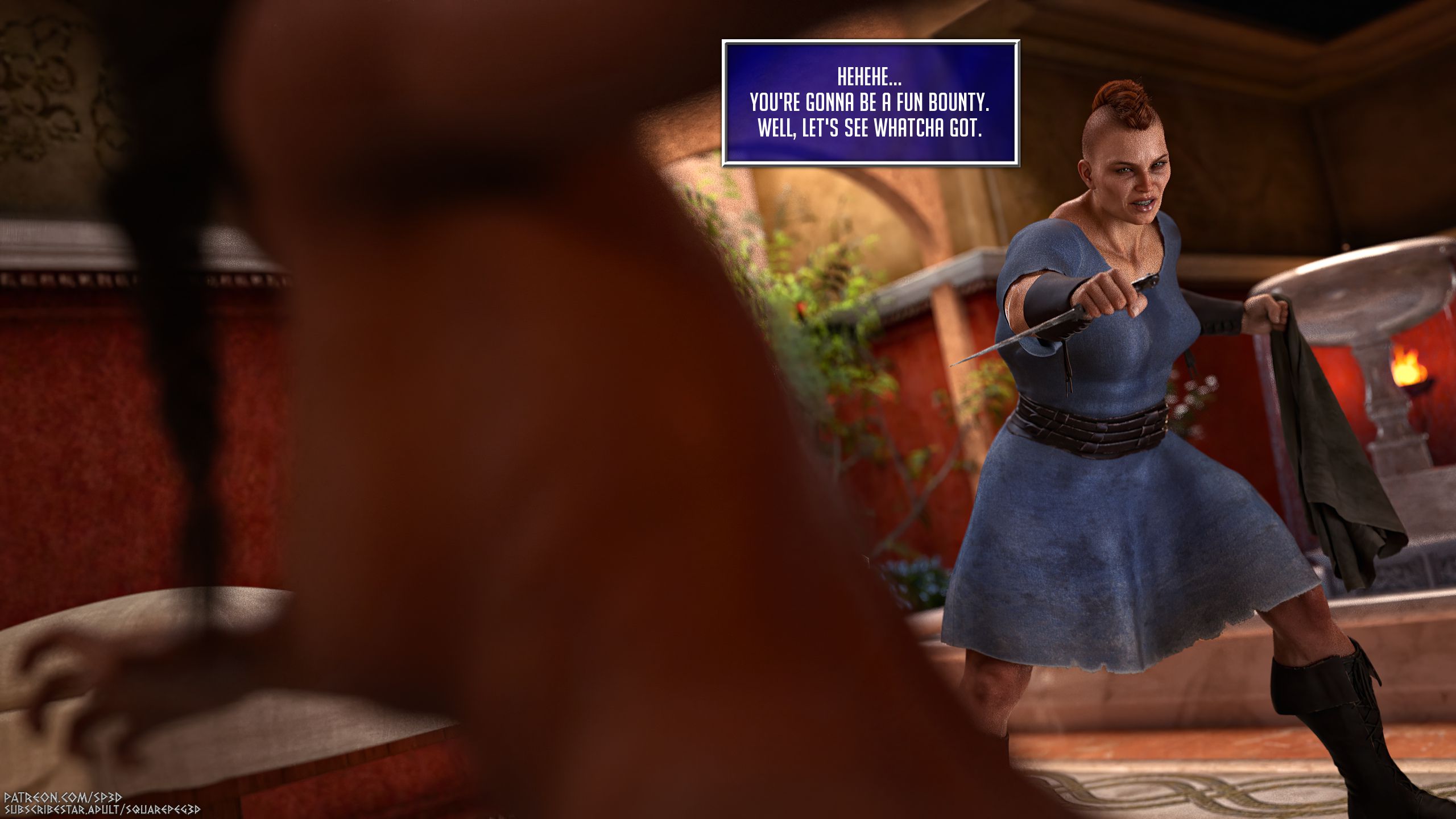 The Four F’ (Assassin’s Creed) [SquarePeg3D] 1 . The Four F' - Chapter 1 [SquarePeg3D] – page 14