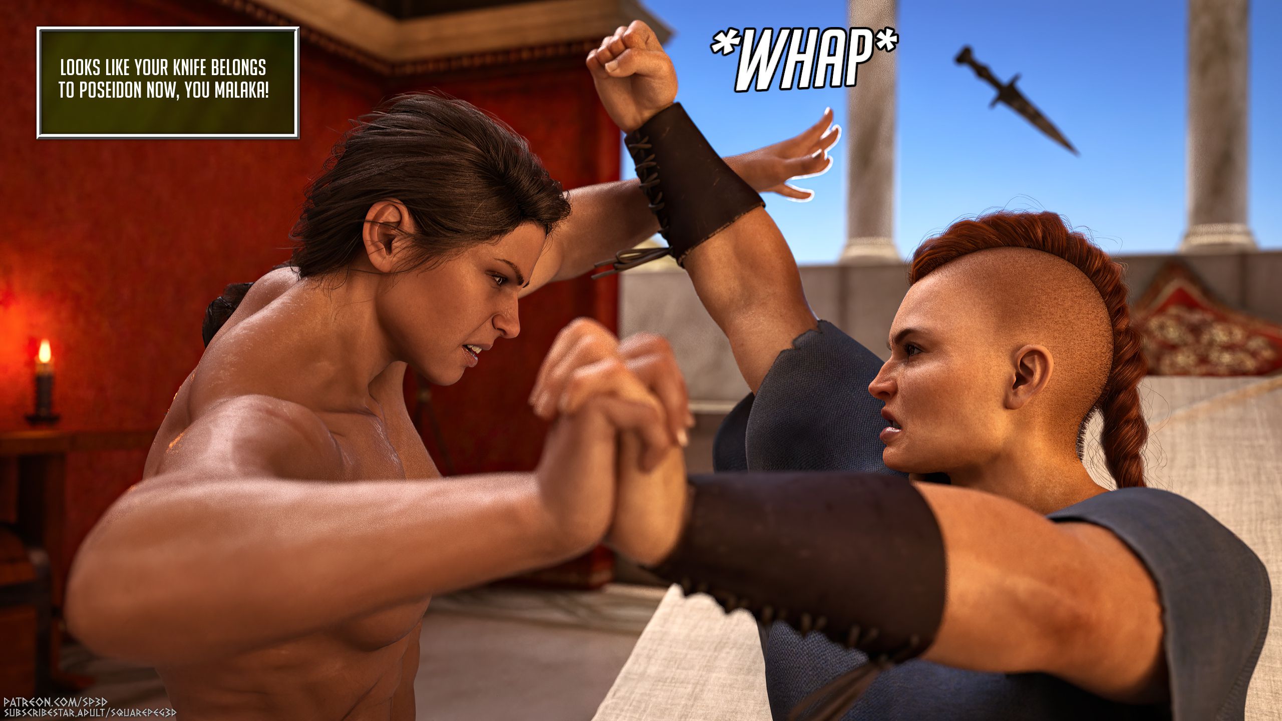 The Four F’ (Assassin’s Creed) [SquarePeg3D] 1 . The Four F' - Chapter 1 [SquarePeg3D] – page 19
