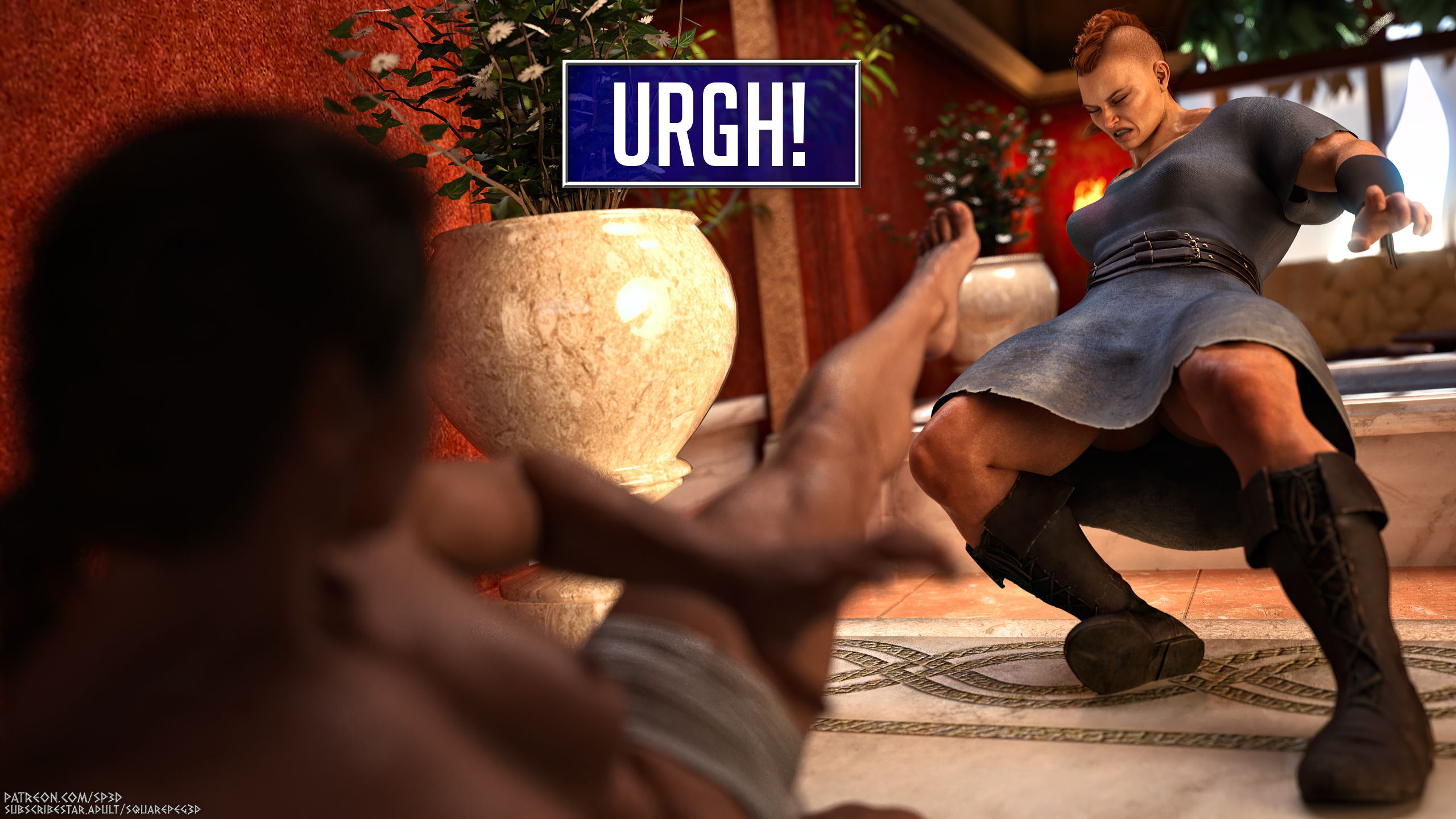 The Four F’ (Assassin’s Creed) [SquarePeg3D] 1 . The Four F' - Chapter 1 [SquarePeg3D] – page 22