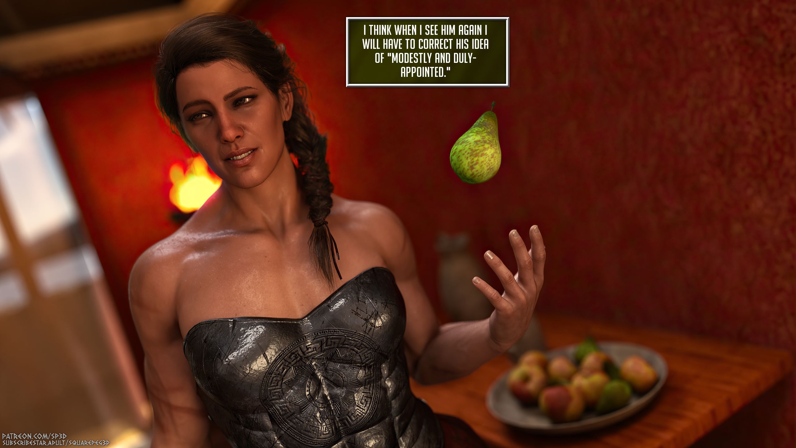 The Four F’ (Assassin’s Creed) [SquarePeg3D] 1 . The Four F' - Chapter 1 [SquarePeg3D] – page 3