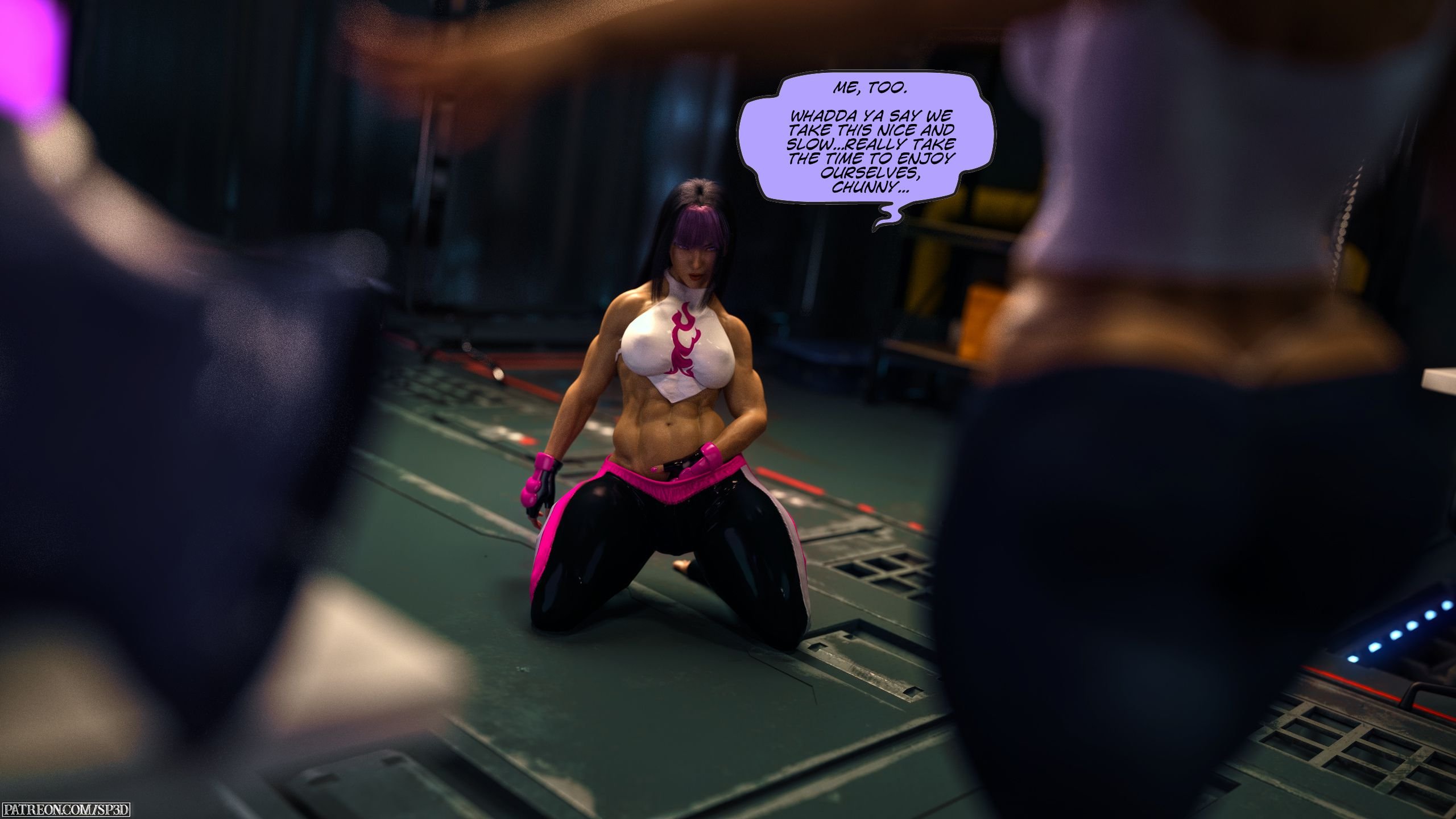 The Good, The Bad, And The Psycho (Street Fighter) [SquarePeg3D] 1 . The Good, The Bad, And The Psycho - Chapter 1 (Street Fighter) [SquarePeg3D] – page 10