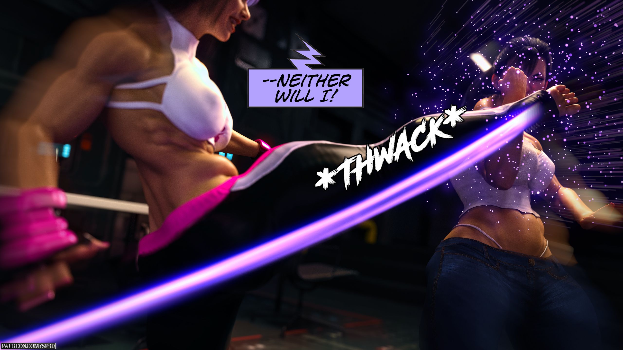 The Good, The Bad, And The Psycho (Street Fighter) [SquarePeg3D] 1 . The Good, The Bad, And The Psycho - Chapter 1 (Street Fighter) [SquarePeg3D] – page 12