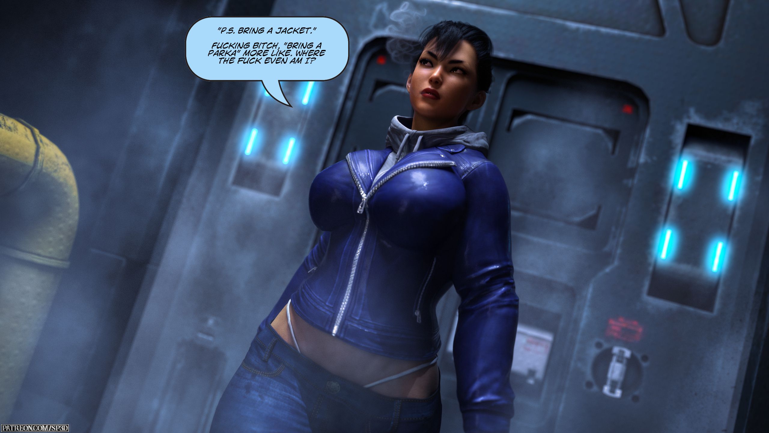 The Good, The Bad, And The Psycho (Street Fighter) [SquarePeg3D] 1 . The Good, The Bad, And The Psycho - Chapter 1 (Street Fighter) [SquarePeg3D] – page 2