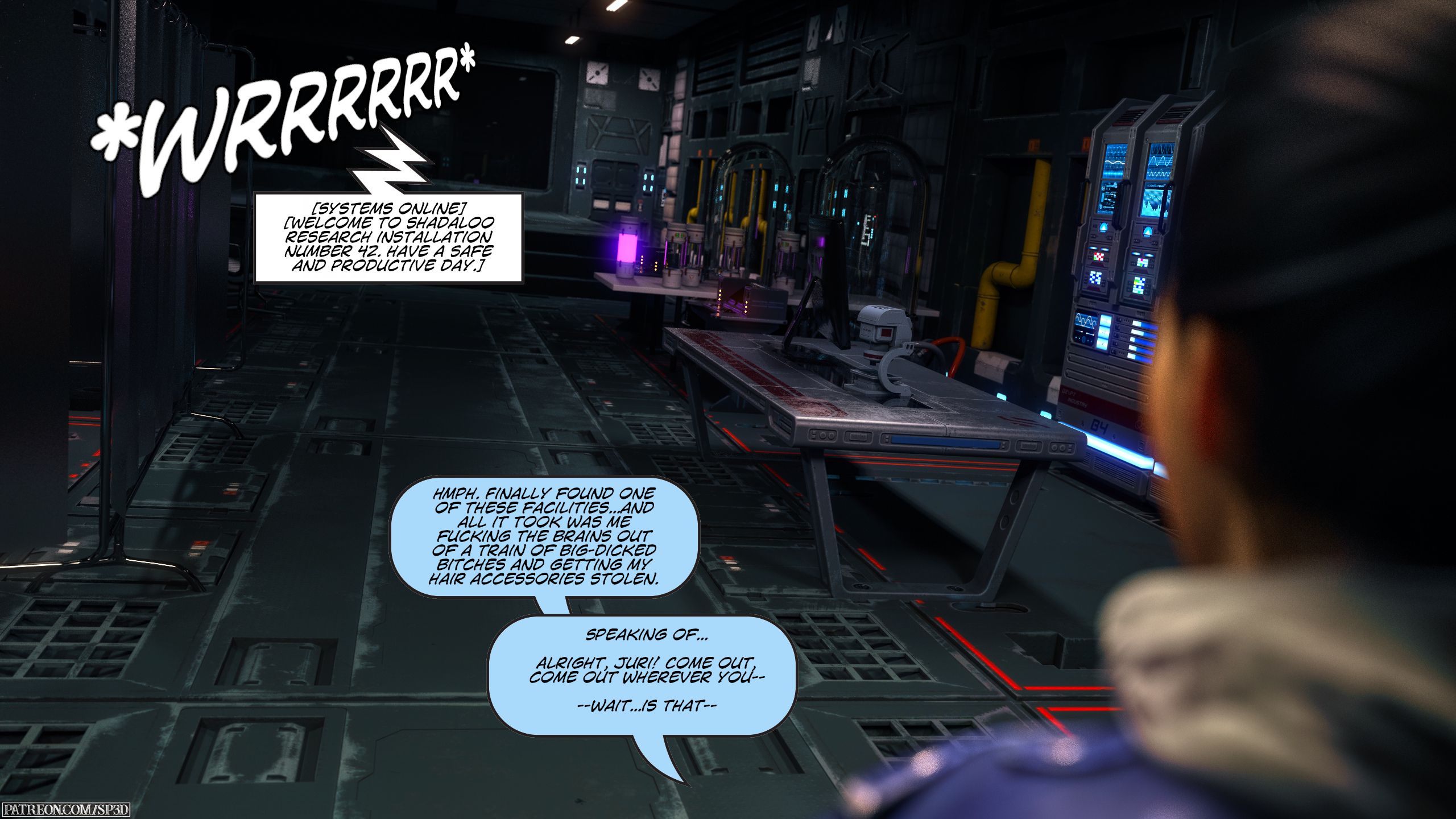 The Good, The Bad, And The Psycho (Street Fighter) [SquarePeg3D] 1 . The Good, The Bad, And The Psycho - Chapter 1 (Street Fighter) [SquarePeg3D] – page 4