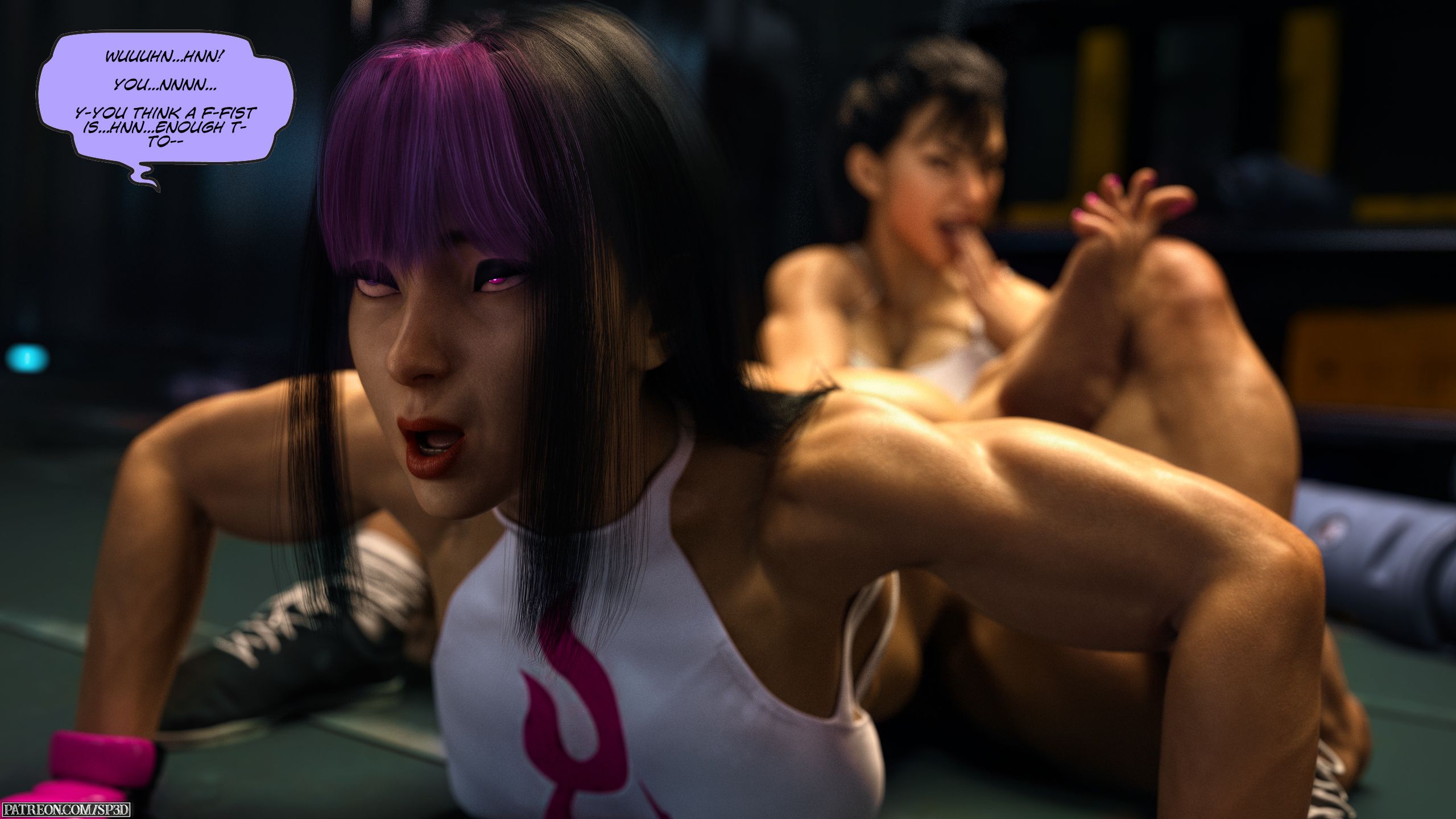 The Good, The Bad, And The Psycho (Street Fighter) [SquarePeg3D] 1 . The Good, The Bad, And The Psycho - Chapter 1 (Street Fighter) [SquarePeg3D] – page 40