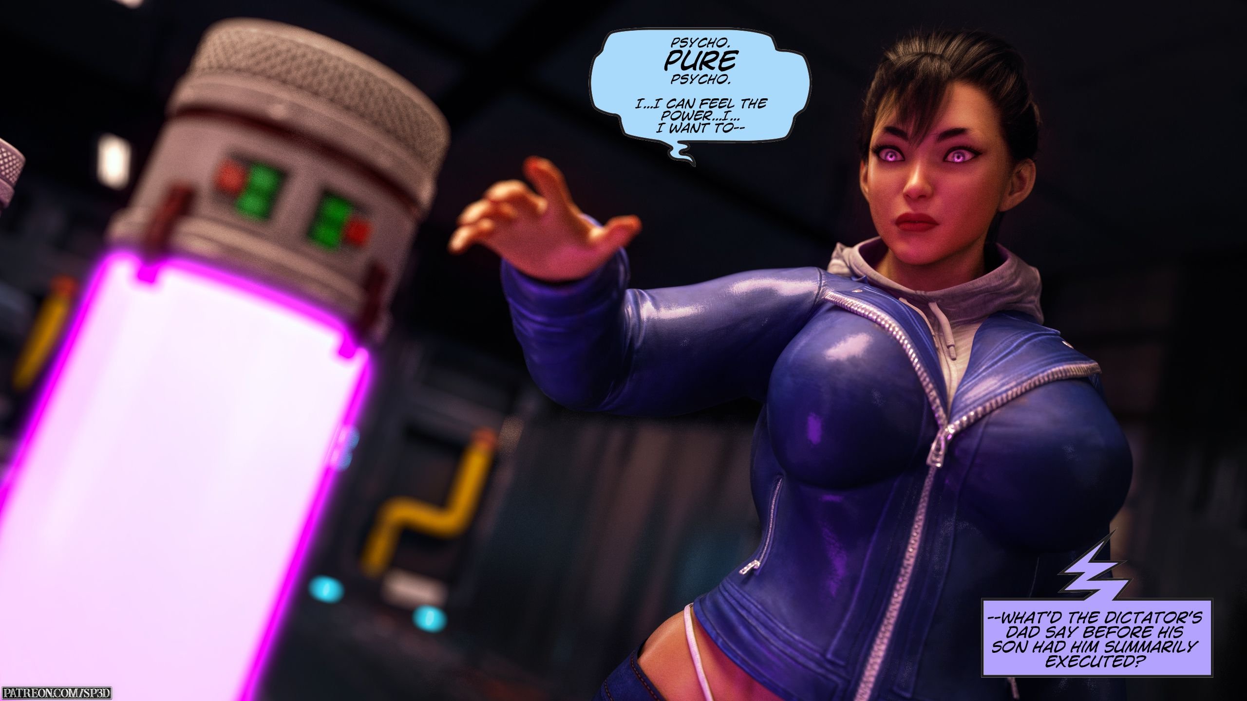 The Good, The Bad, And The Psycho (Street Fighter) [SquarePeg3D] 1 . The Good, The Bad, And The Psycho - Chapter 1 (Street Fighter) [SquarePeg3D] – page 5