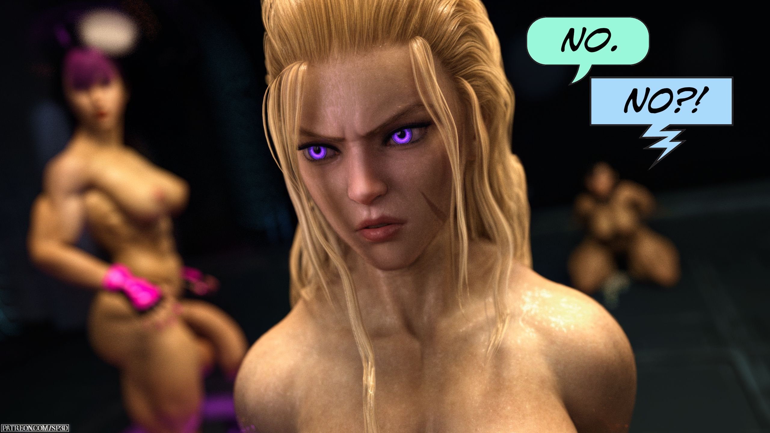The Good, The Bad, And The Psycho (Street Fighter) [SquarePeg3D] 1 . The Good, The Bad, And The Psycho - Chapter 1 (Street Fighter) [SquarePeg3D] – page 92