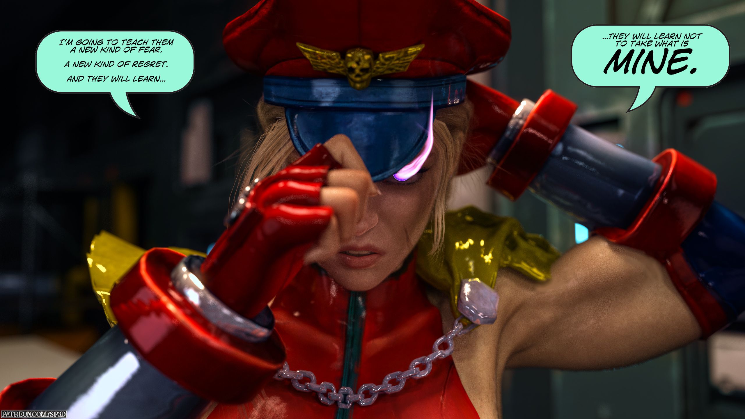 The Good, The Bad, And The Psycho (Street Fighter) [SquarePeg3D] 1 . The Good, The Bad, And The Psycho - Chapter 1 (Street Fighter) [SquarePeg3D] – page 96