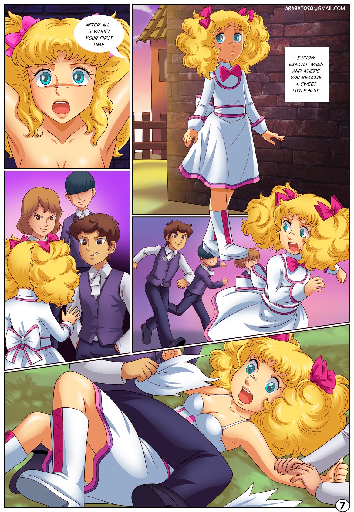 Fallen Angels (Candy Candy) [Arabatos] 1 . Fallen Angels - Chapter 1 (Candy Candy) [Arabatos] – page 8