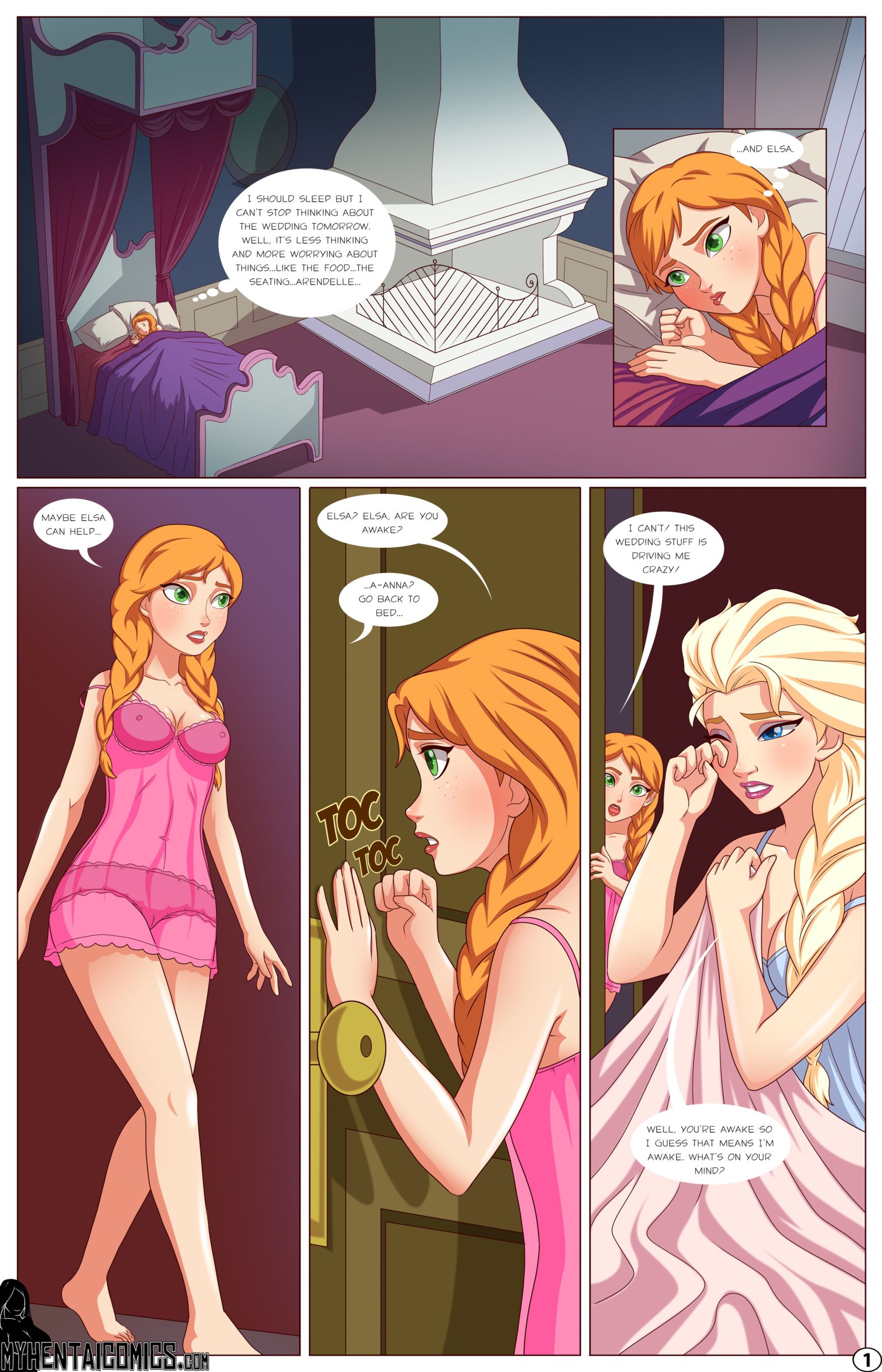 Wedding Jitters (Frozen) [Arabatos] 1 . Wedding Jitters - Chapter 1 (Frozen) [Arabatos] – page 2