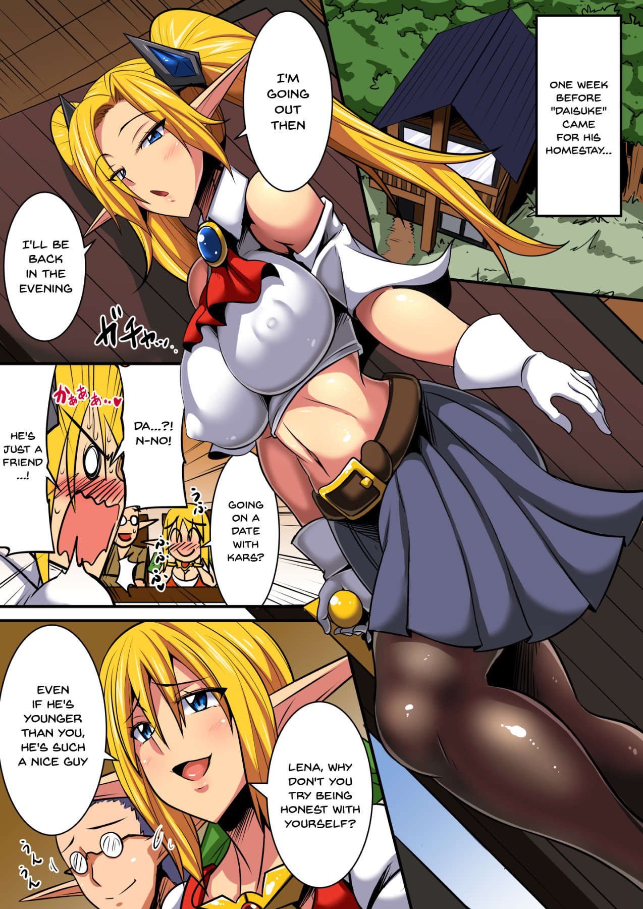 Elf Oyako to Pakopako Ibunka Kouryuu! [Haneinu] 2 . Elf Oyako to Pakopako Ibunka Kouryuu! - Chapter 2 [Haneinu] – page 2