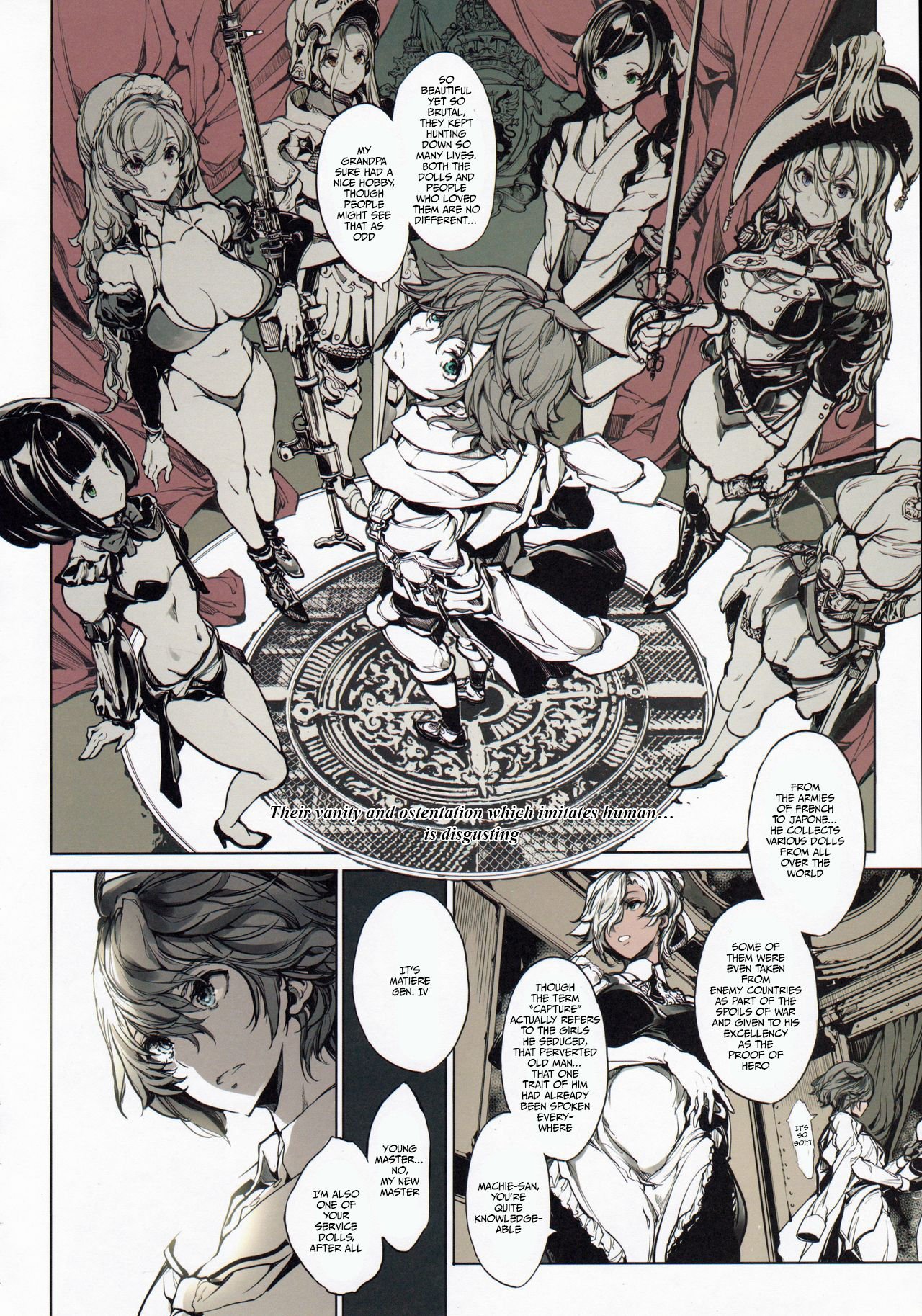 Coppélia Brothel [Endou Okito] 1 . Coppélia Brothel - Chapter 1 [Endou Okito] – page 7