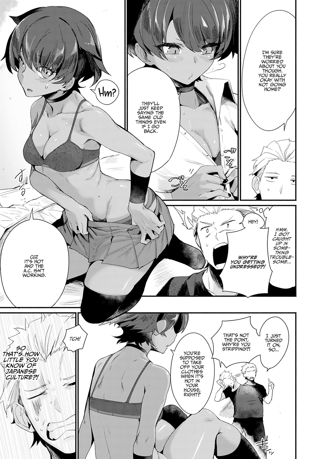 Let’s Intercultural Communication! [Torichamaru] 1 . Let's Intercultural Communication! - Chapter 1 [Torichamaru] – page 7