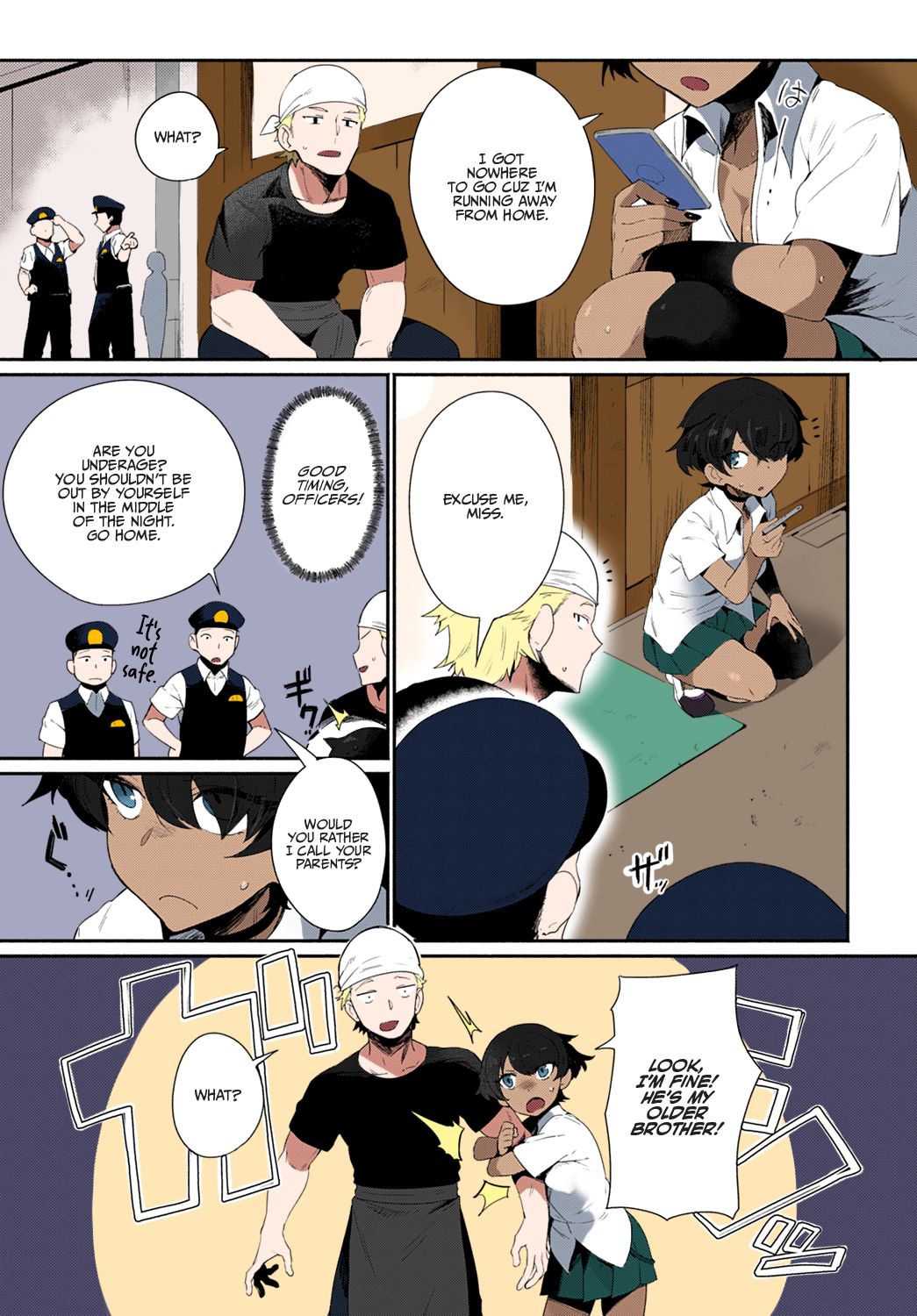 Let’s Intercultural Communication! [Torichamaru] 1.5 . Let's Intercultural Communication! - Colored - Chapter 1 [Torichamaru] – page 3