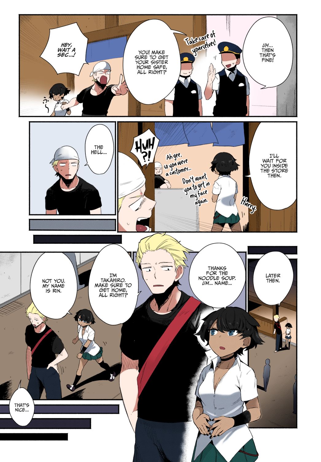 Let’s Intercultural Communication! [Torichamaru] 1.5 . Let's Intercultural Communication! - Colored - Chapter 1 [Torichamaru] – page 5