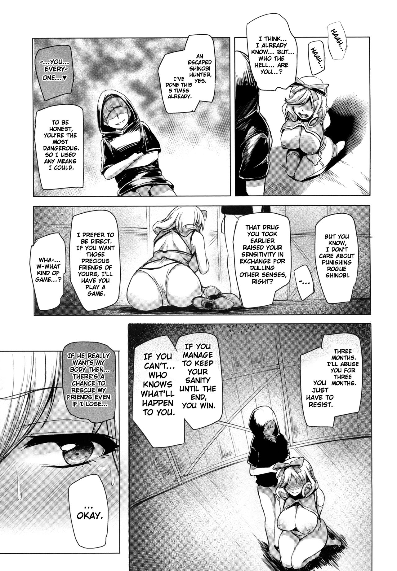 Haruka-sama, Usui Hon no Sadame de Mai Junjichae (Senran Kagura) [Sian] 1 . Haruka-sama, Usui Hon no Sadame de Mai Junjichae - Chapter 1 (Senran Kagura) [Sian] – page 9