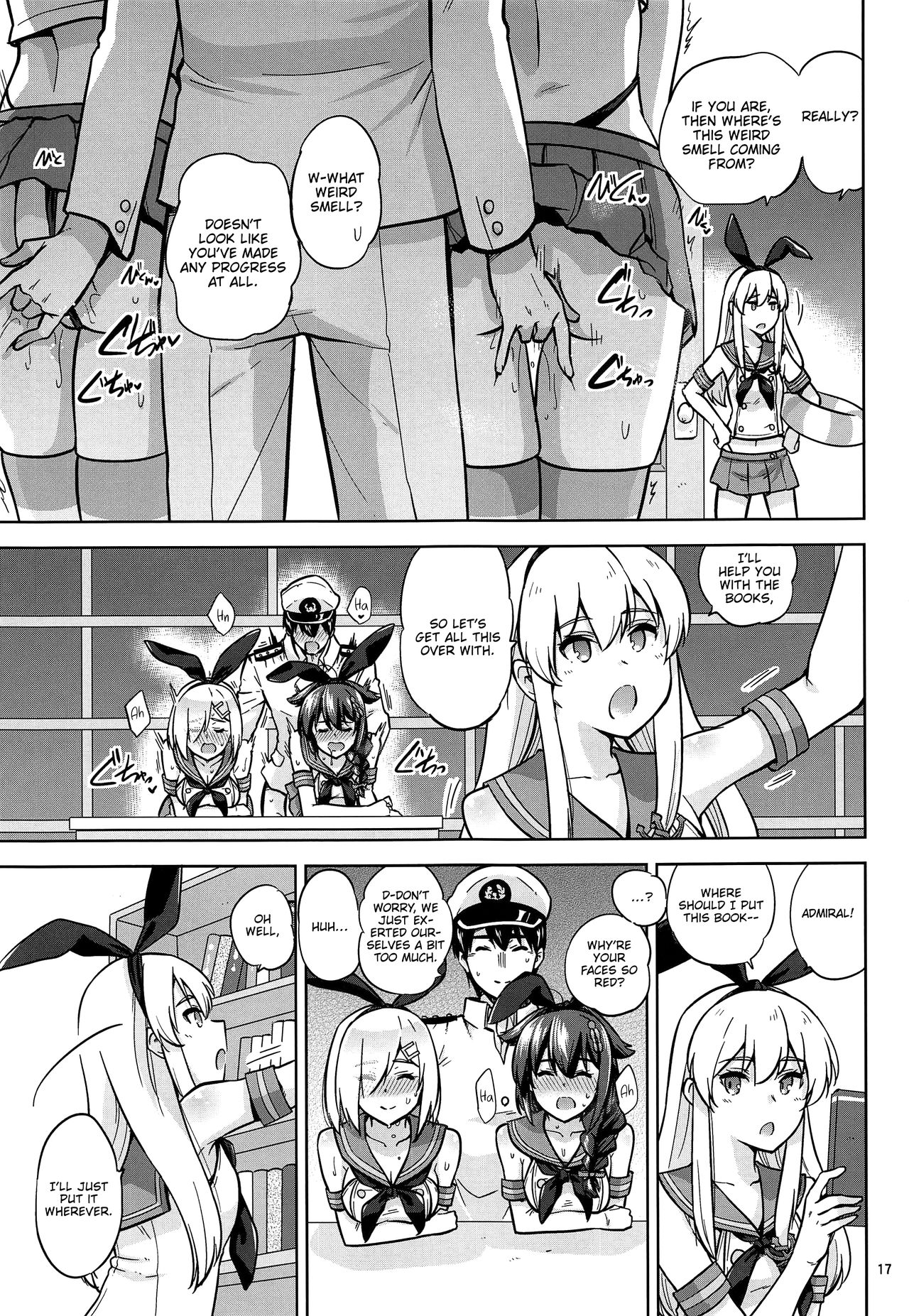 Together With Shigure And Hamakaze Wearing Zekamashi Outfits (Kantai Collection -KanColle-) [Sarfata] 1 . Together With Shigure And Hamakaze Wearing Zekamashi Outfits - Chapter 1 (Kantai Collection -KanColle-) [Sarfata] – page 18