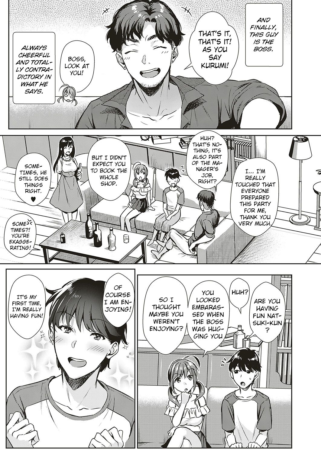Swapping Party!? [Ame Arare] 1 . Swapping Party!? - Chapter 1 [Ame Arare] – page 3