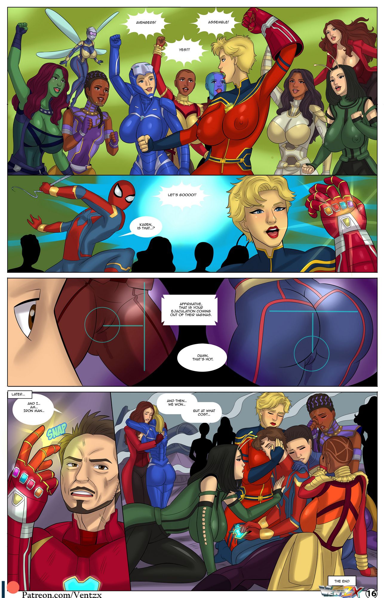Avengers Halftime (The Avengers) [Arabatos] 1 . Avengers Halftime - Chapter 1 (The Avengers) [Arabatos] – page 17