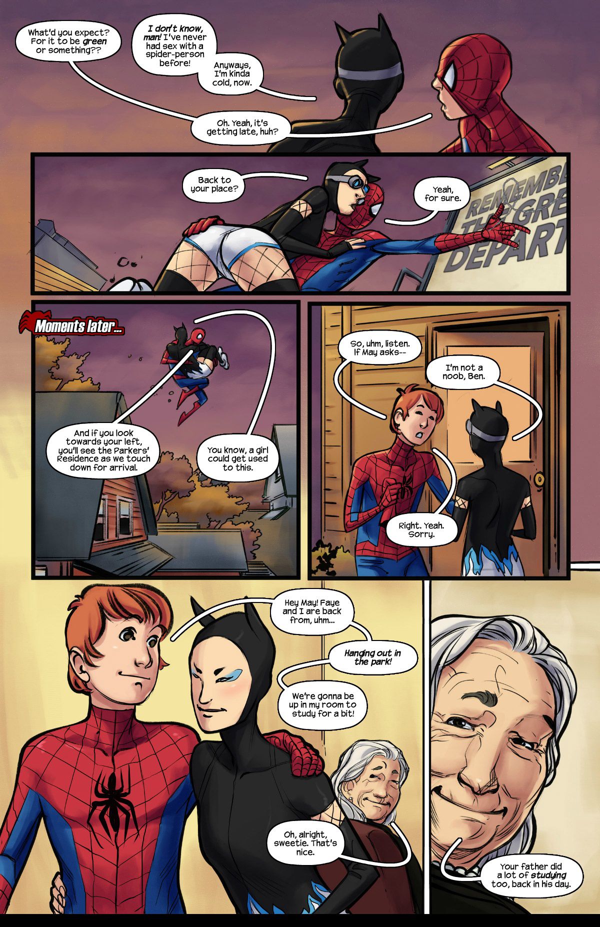 Bloodline (Spider-Man) [Tracy Scops] 1 . Bloodline - Chapter 1 (Spider-Man) [Tracy Scops] – page 8