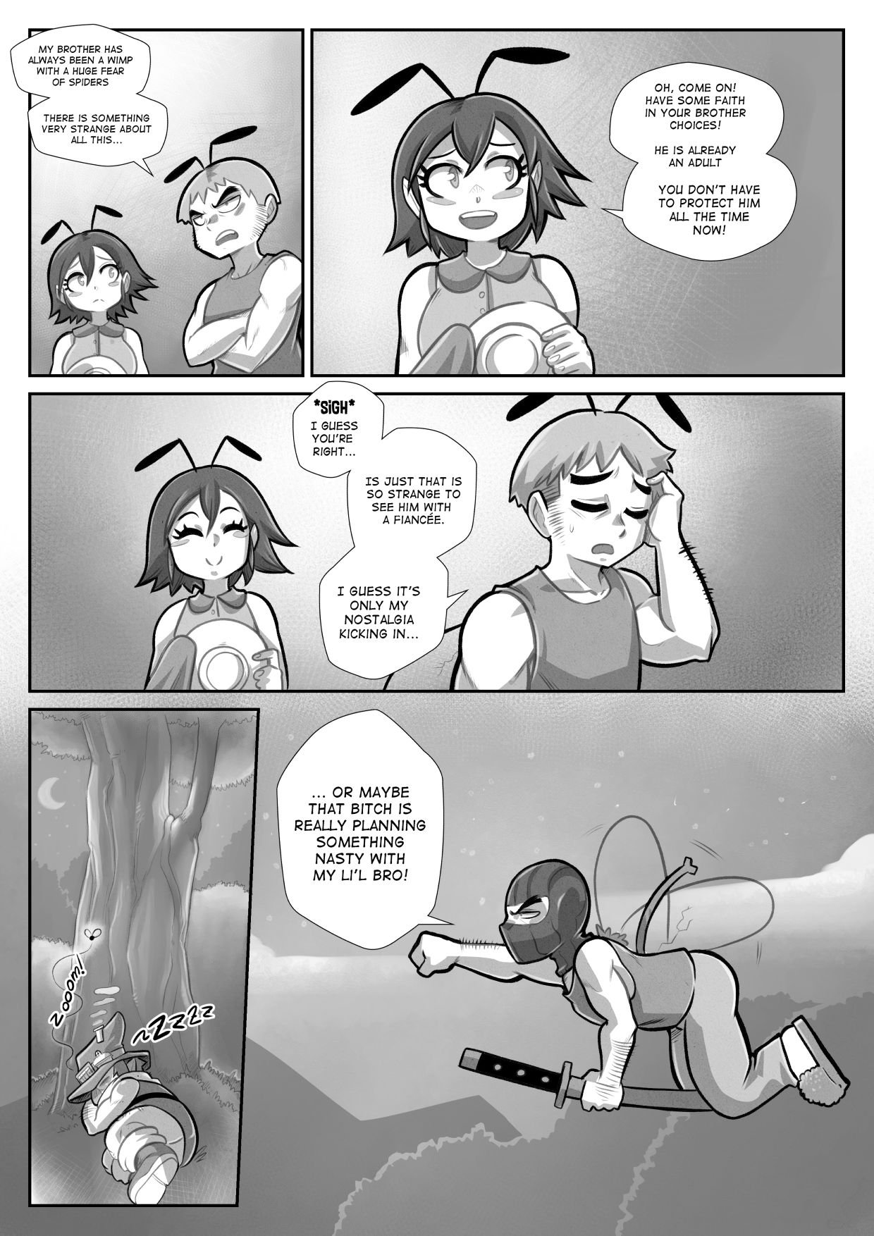 Fly On The Wall [Mr.E] 1 . Fly On The Wall - Chapter 1 [Mr.E] – page 5