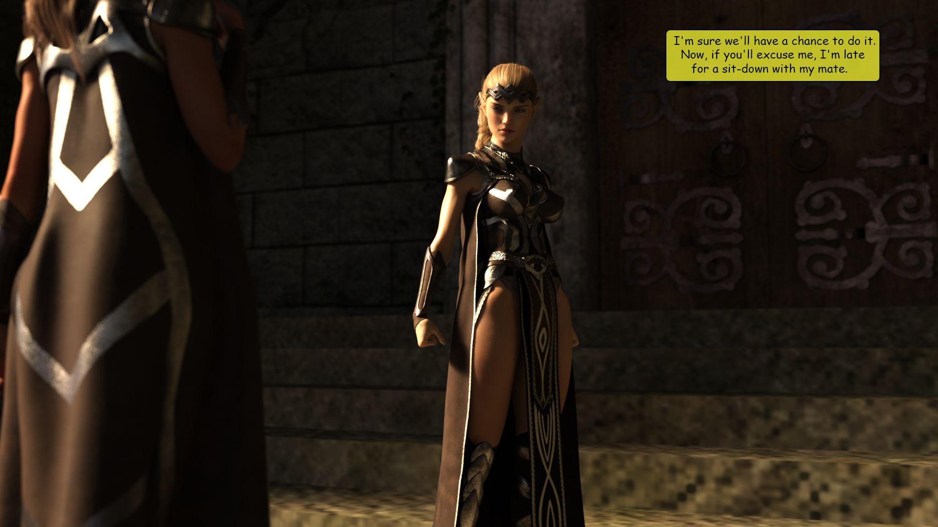 Elf VS Barbarian [Kizaru3D] 2 . Elf VS Barbarian - Chapter 2 [Kizaru3D] – page 130