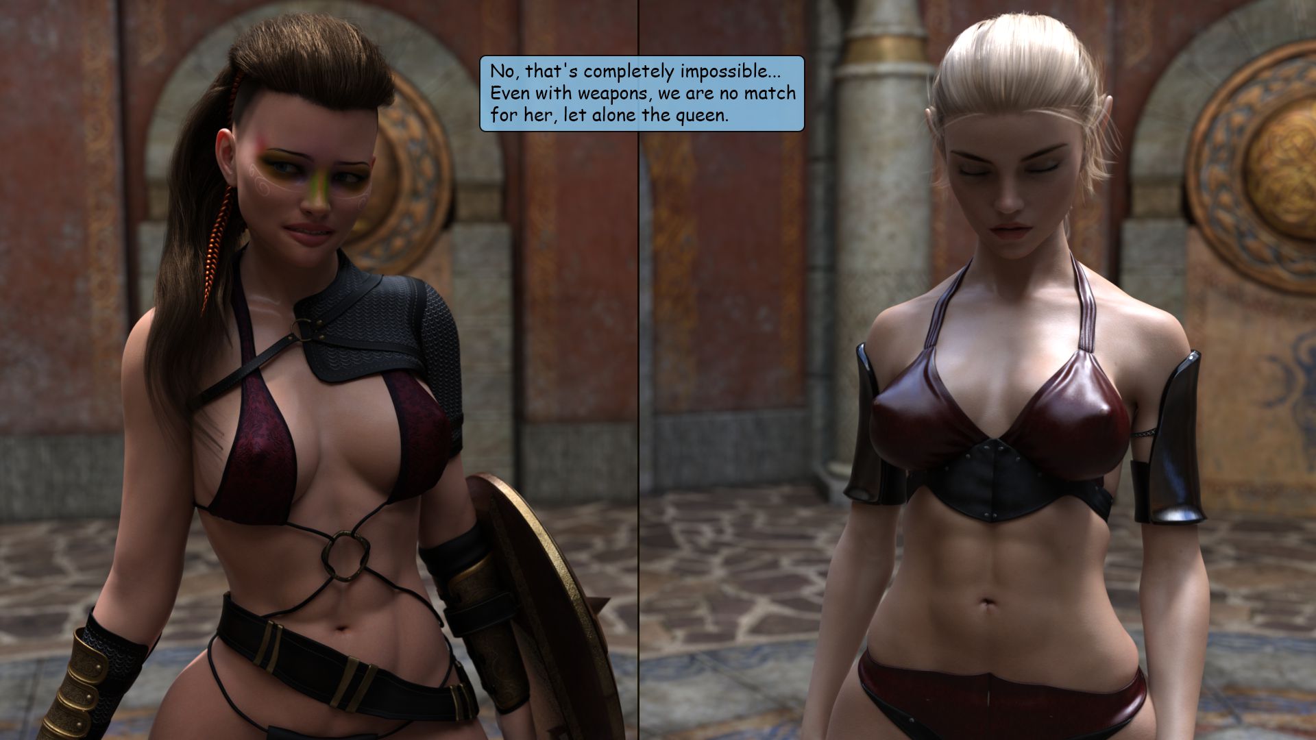 Elf VS Barbarian [Kizaru3D] 2 . Elf VS Barbarian - Chapter 2 [Kizaru3D] – page 19