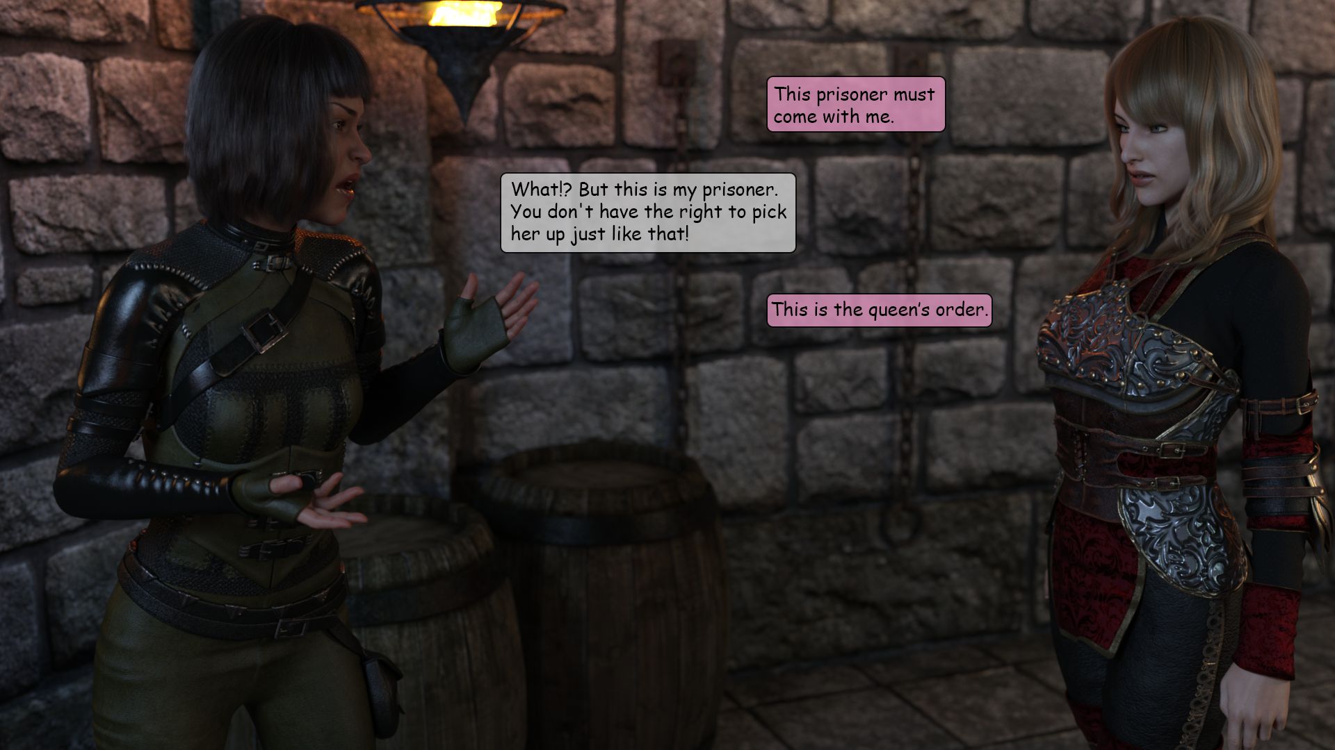 Elf VS Barbarian [Kizaru3D] 2 . Elf VS Barbarian - Chapter 2 [Kizaru3D] – page 7