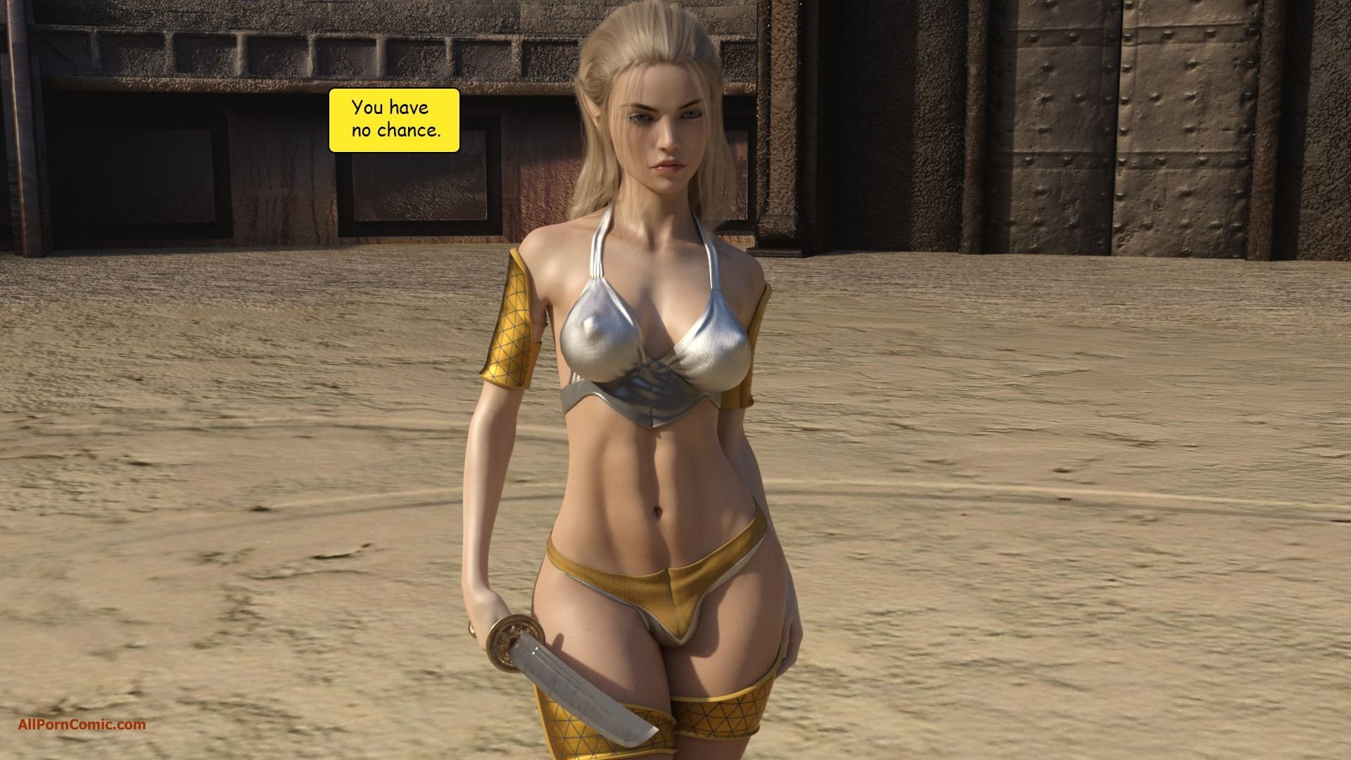 Elf VS Barbarian [Kizaru3D] 1 . Elf VS Barbarian - Chapter 1 [Kizaru3D] – page 5