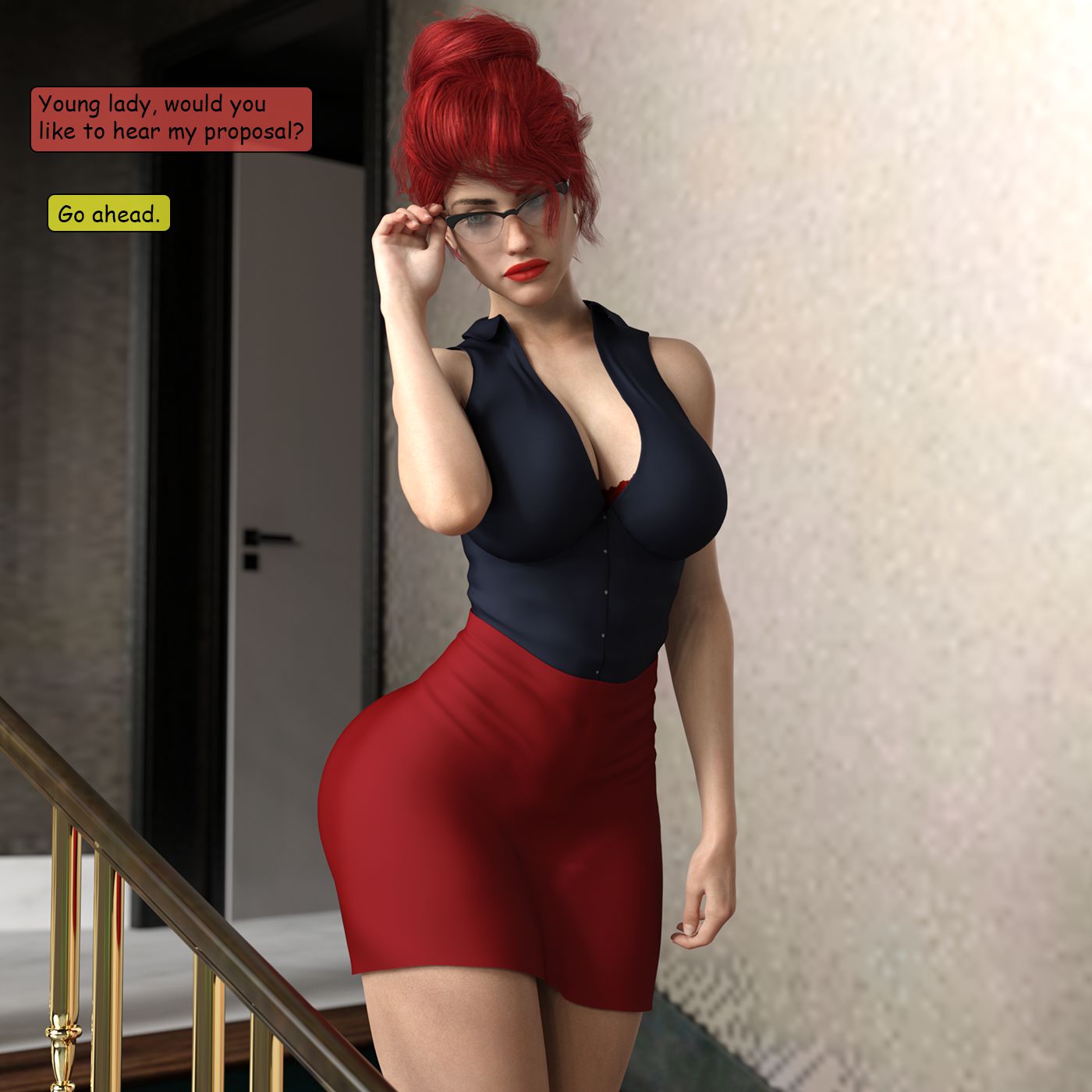 The Family [Kizaru3D] 1 . The Family - Chapter 1 [Kizaru3D] – page 8