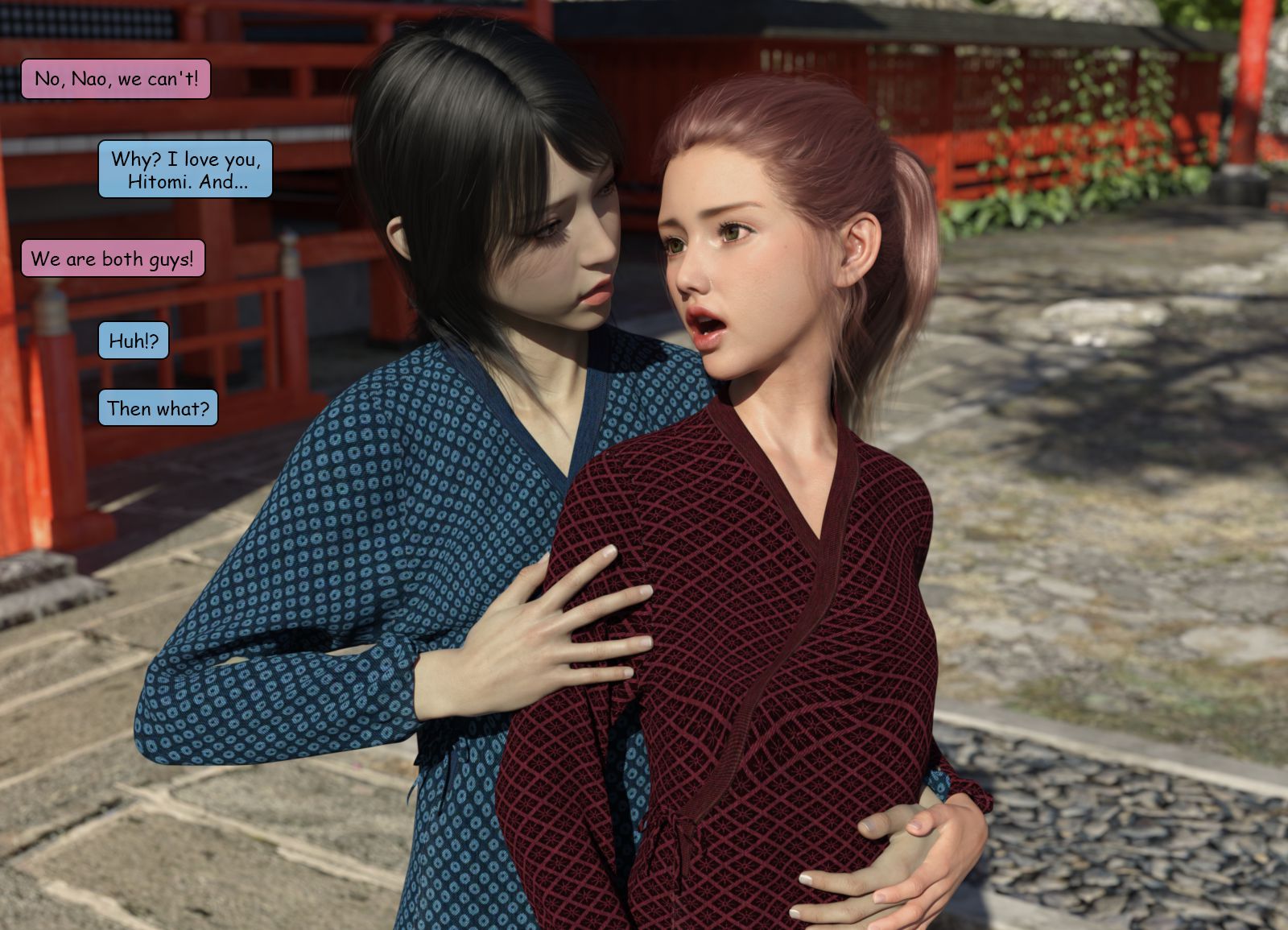 Miko [Kizaru3D] 1 . Miko - Chapter 1 [Kizaru3D] – page 90