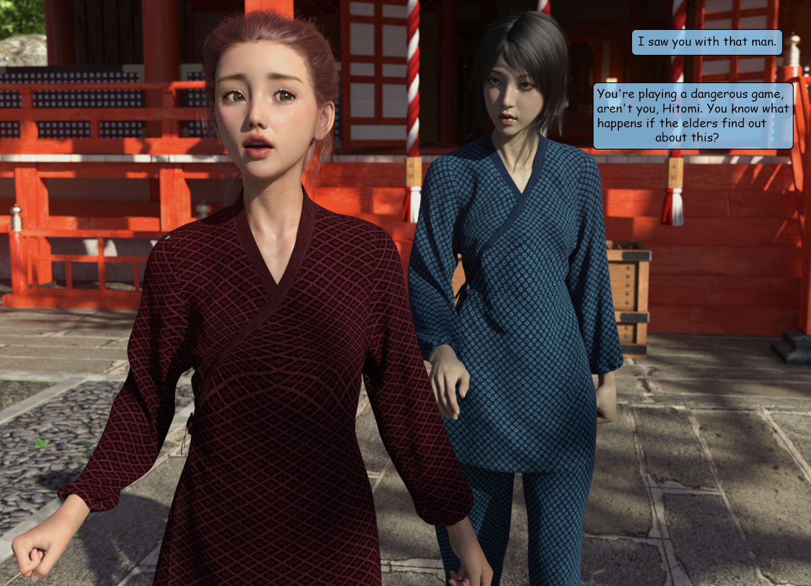 Miko [Kizaru3D] 1 . Miko - Chapter 1 [Kizaru3D] – page 92