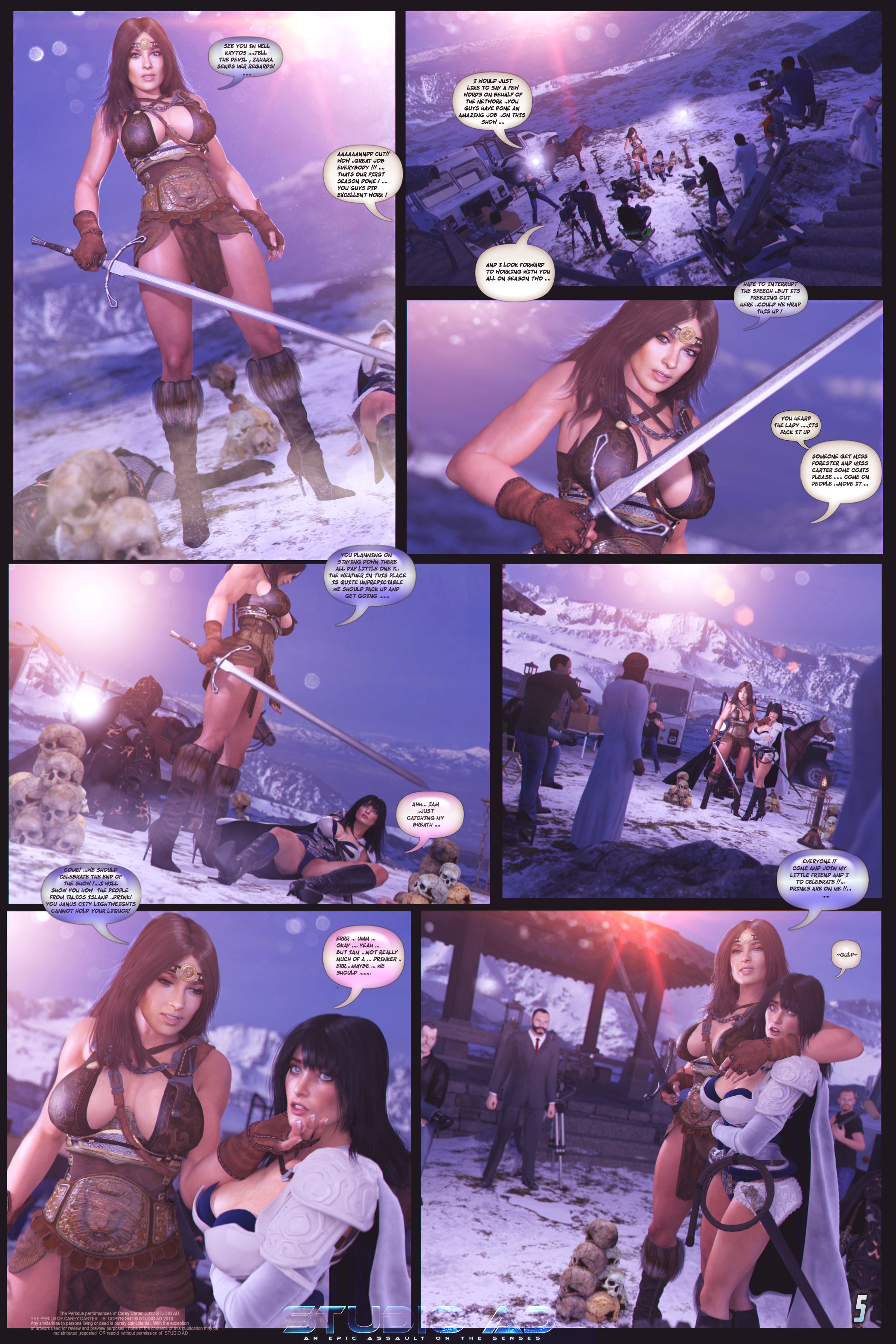 The Kinky Adventures Of Carey [Studio AD] 3 . The Kinky Adventures Of Carey - Chapter 3 [Studio AD] – page 5
