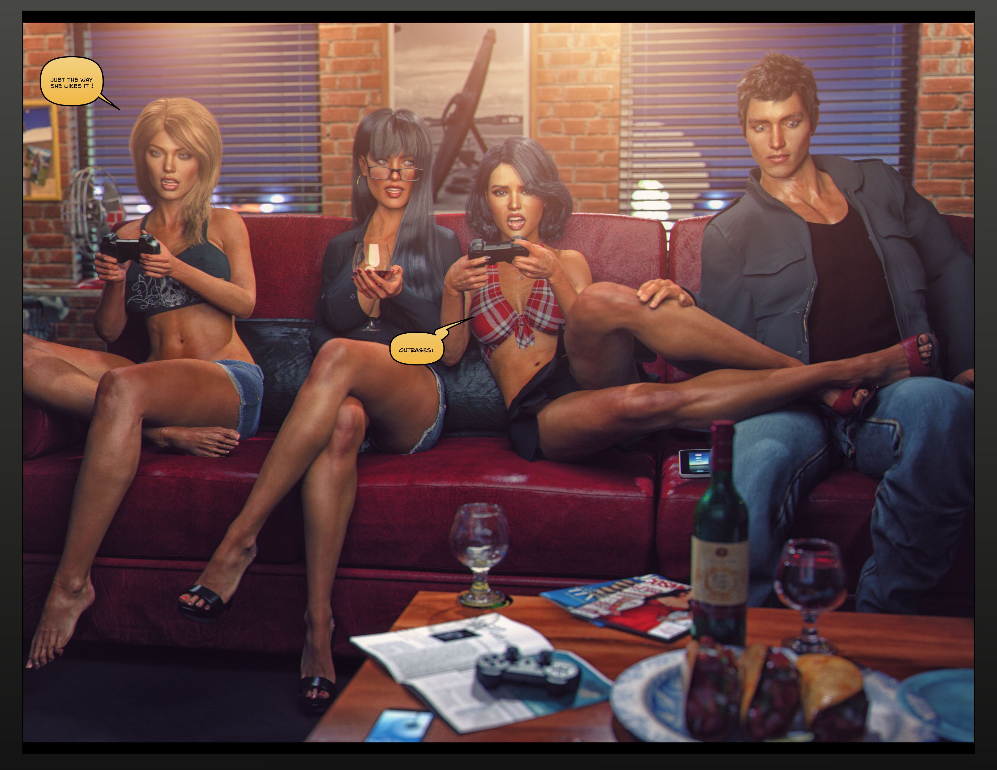 Carey Carter – Videogames Night [Studio AD] 1 . Carey Carter - Videogames Night - Chapter 1 [Studio AD] – page 10
