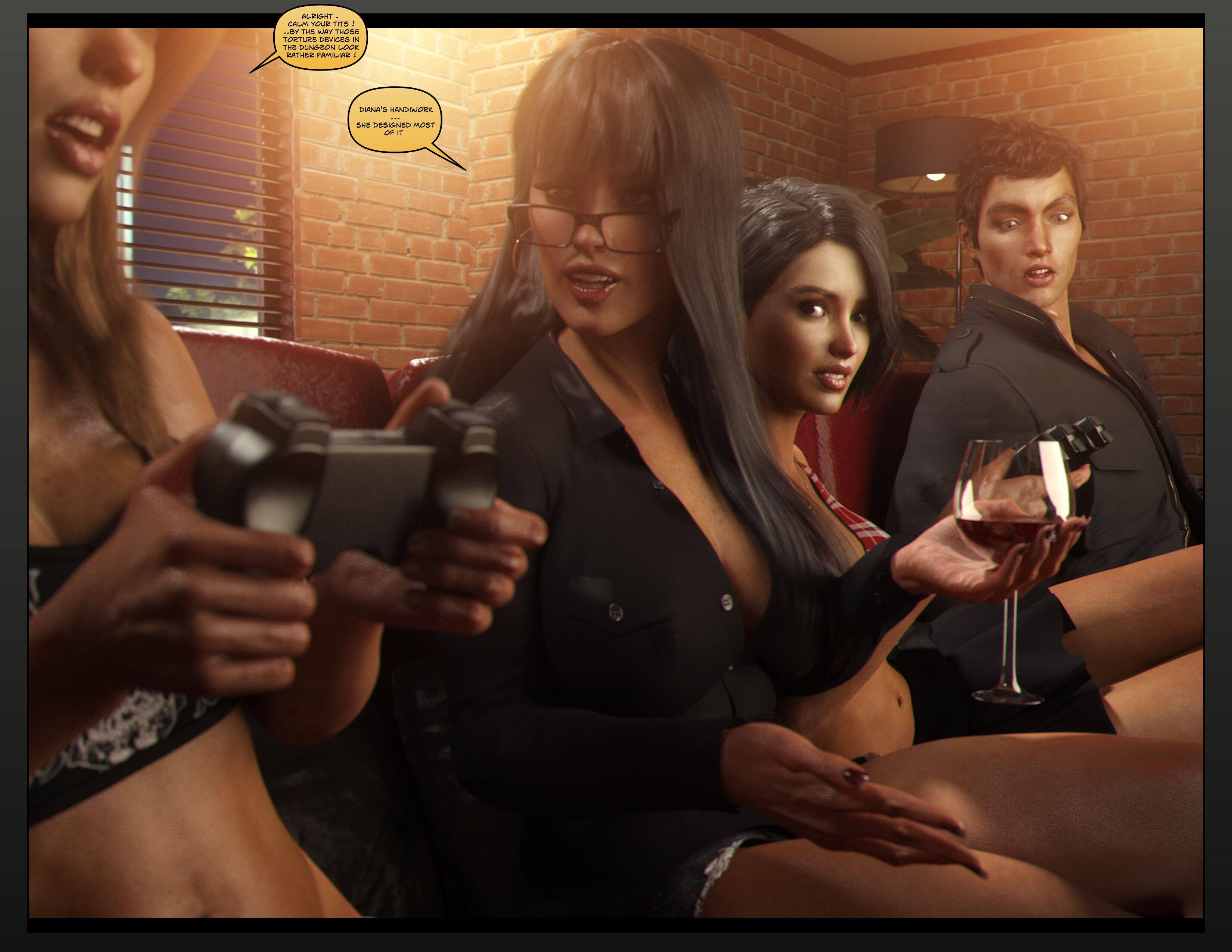 Carey Carter – Videogames Night [Studio AD] 1 . Carey Carter - Videogames Night - Chapter 1 [Studio AD] – page 22