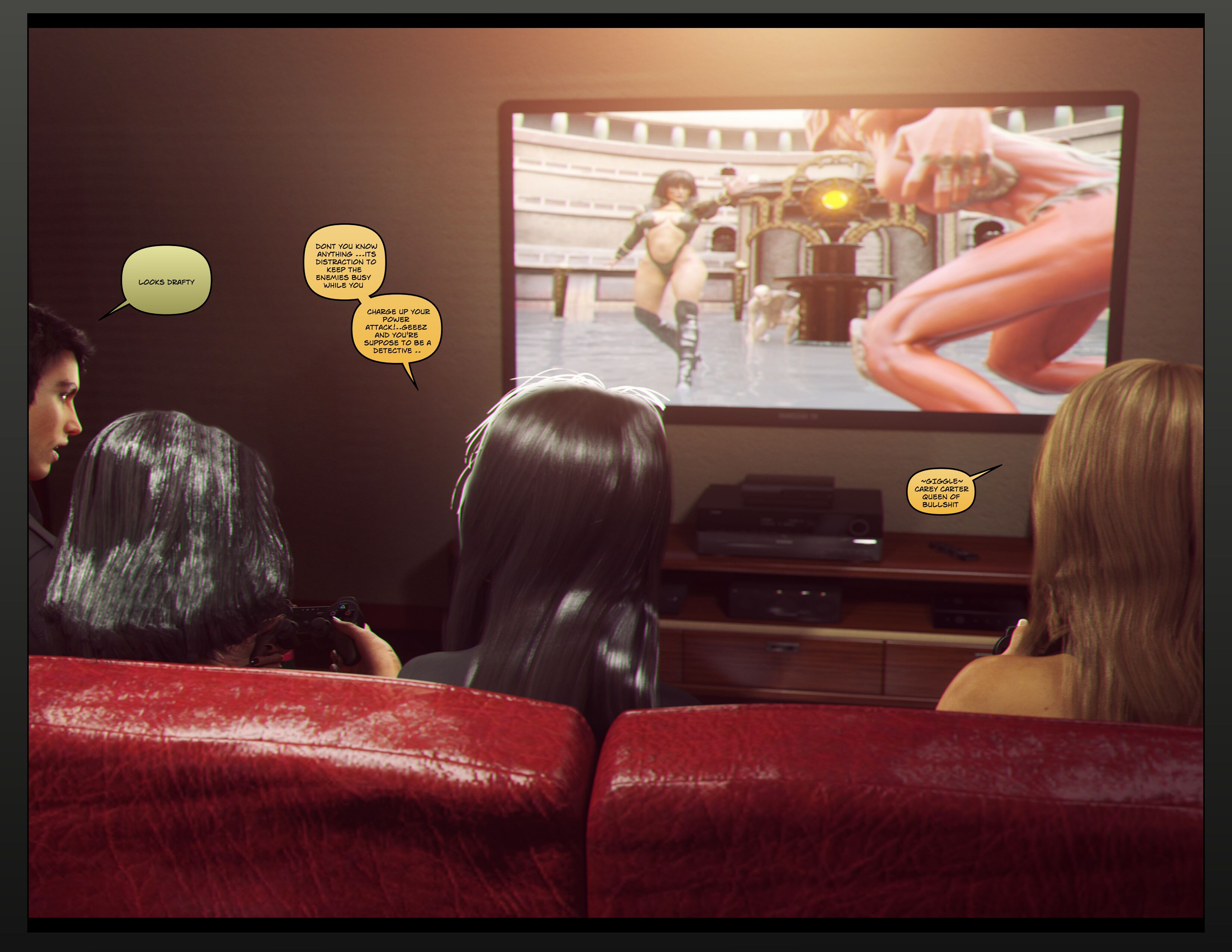 Carey Carter – Videogames Night [Studio AD] 1 . Carey Carter - Videogames Night - Chapter 1 [Studio AD] – page 7