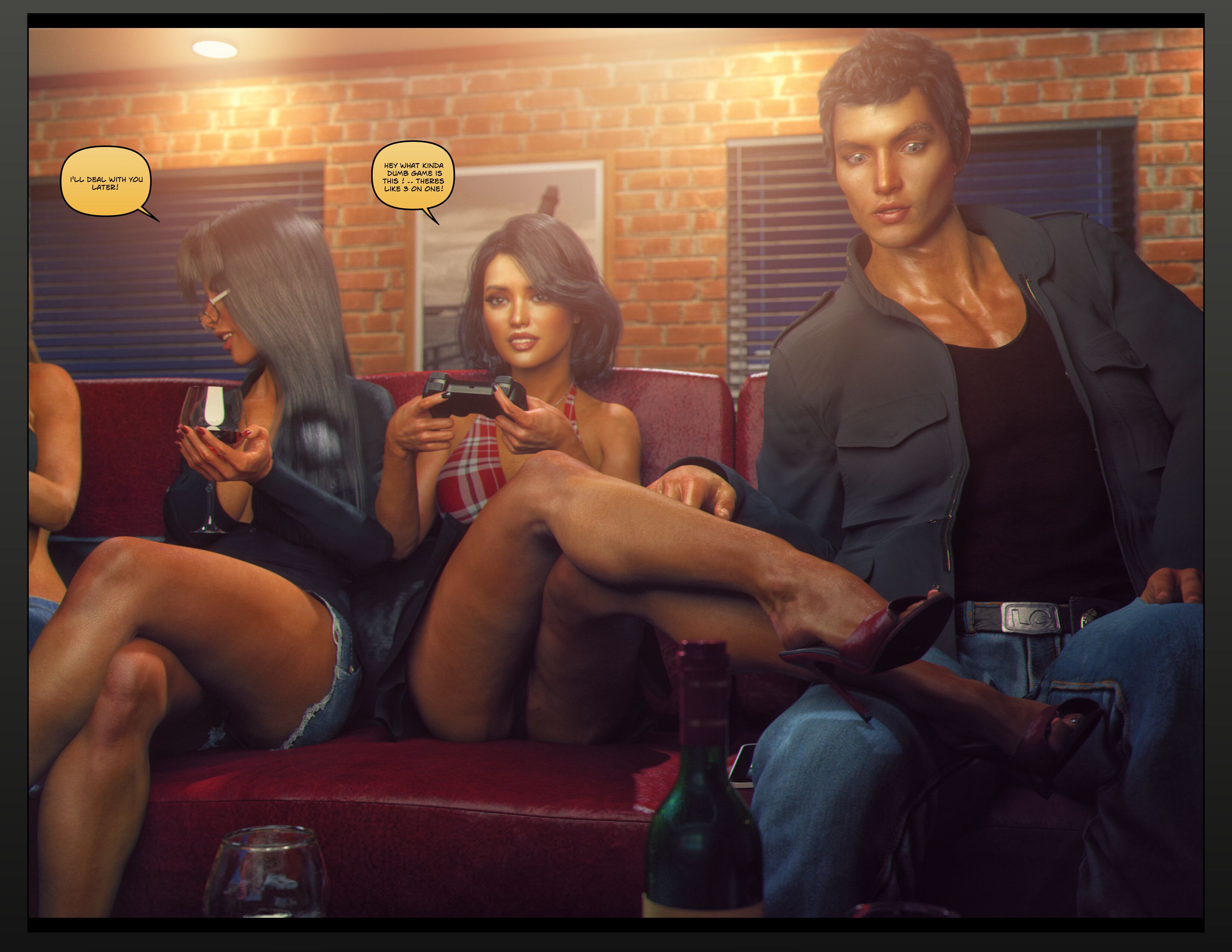 Carey Carter – Videogames Night [Studio AD] 1 . Carey Carter - Videogames Night - Chapter 1 [Studio AD] – page 9