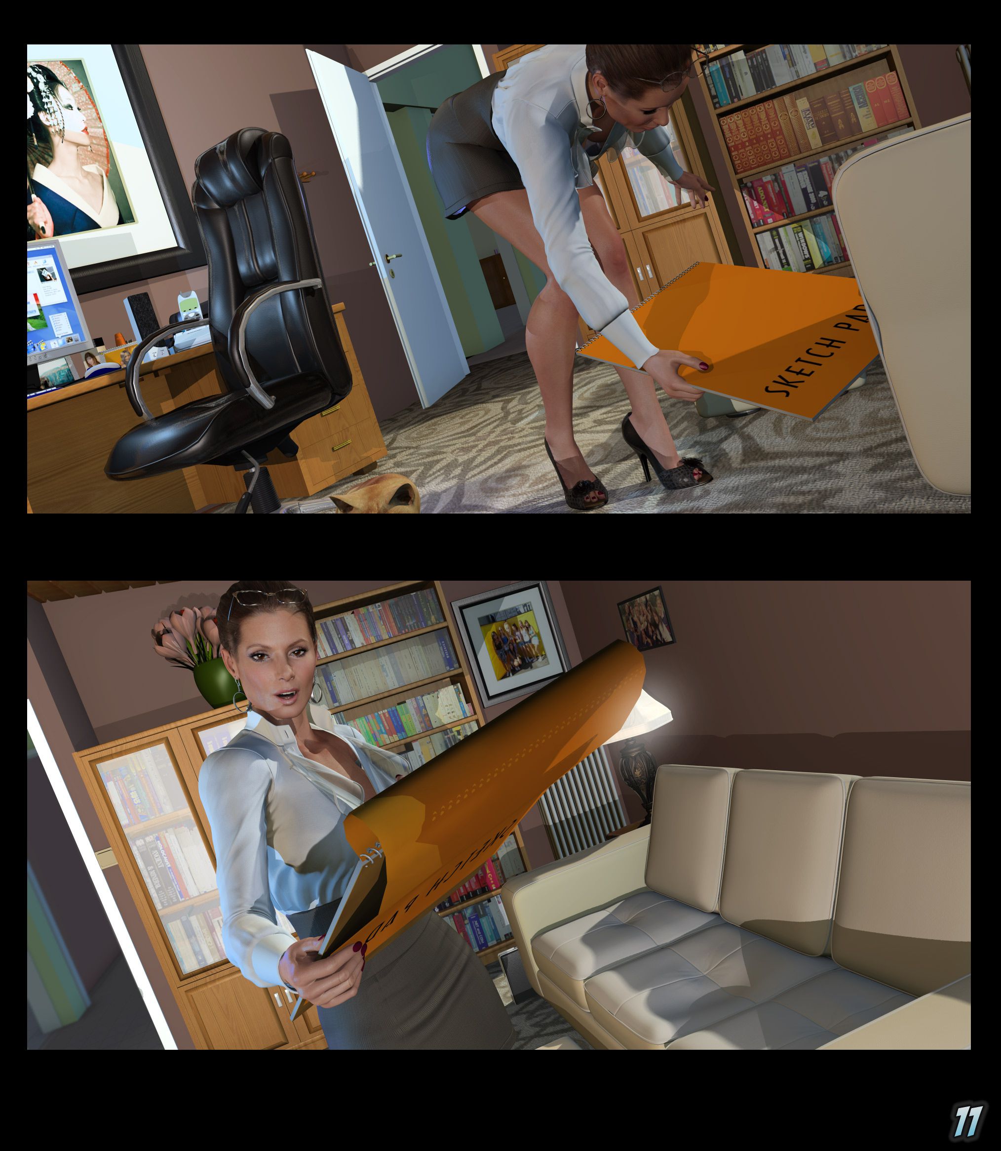 Tied Mom [Studio AD] 3 . Tied Mom - Chapter 3 [ArtDude41] – page 11