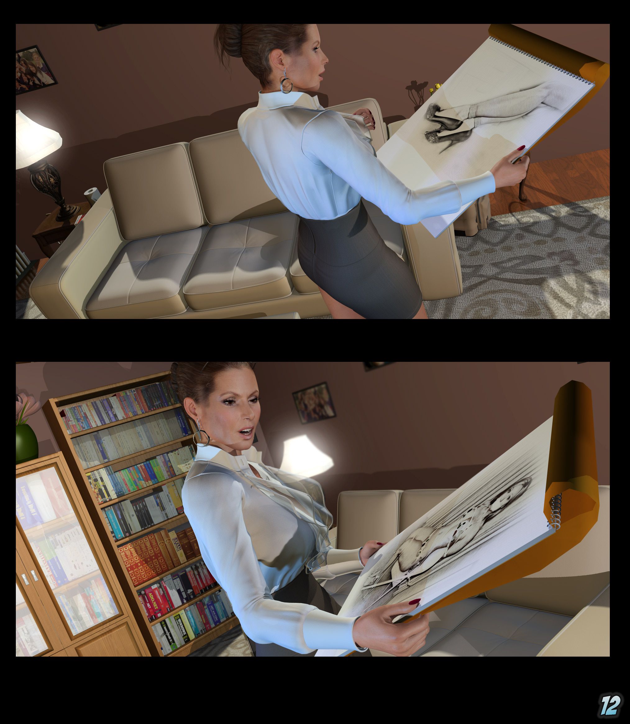 Tied Mom [Studio AD] 3 . Tied Mom - Chapter 3 [ArtDude41] – page 12