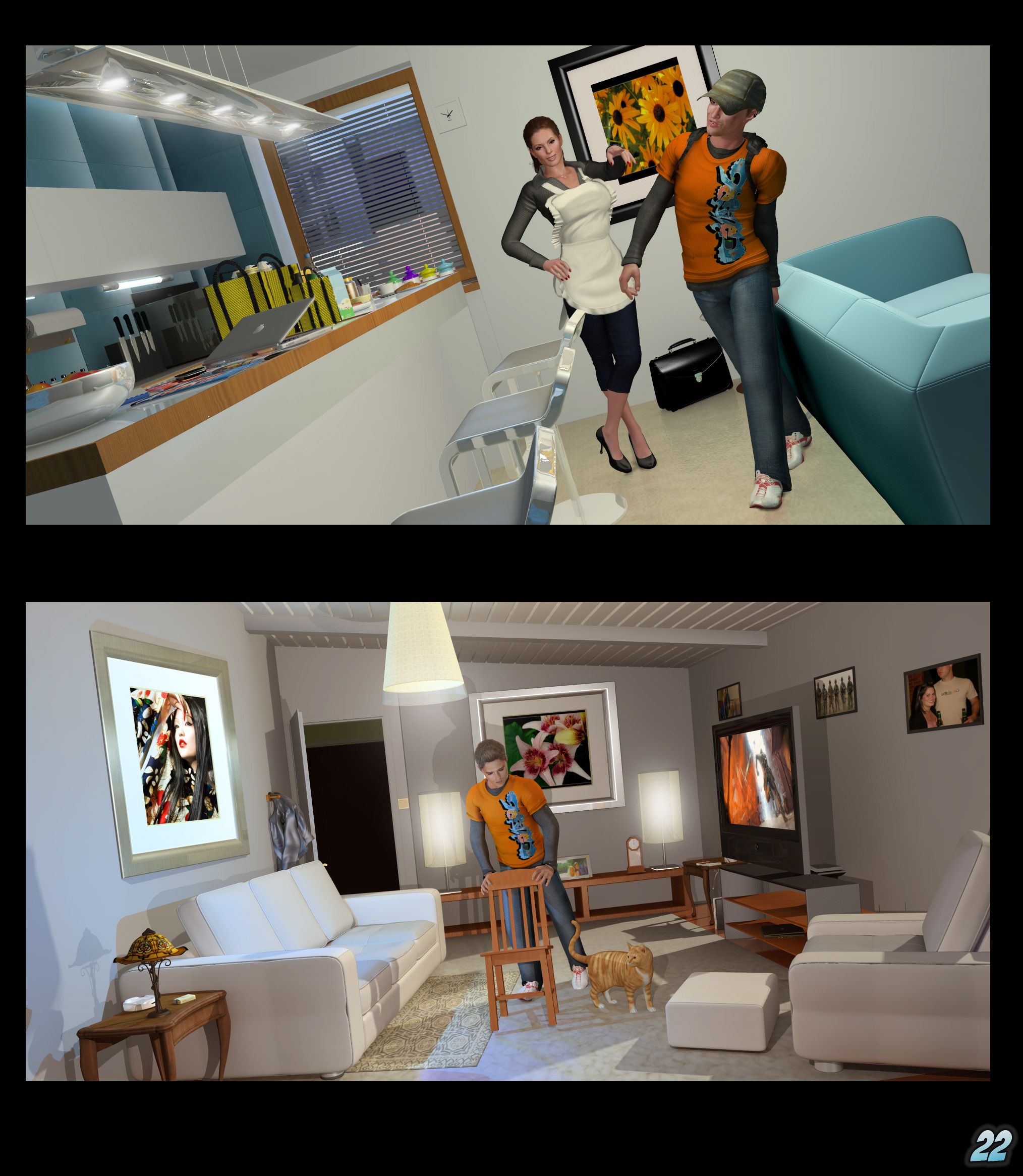 Tied Mom [Studio AD] 3 . Tied Mom - Chapter 3 [ArtDude41] – page 22