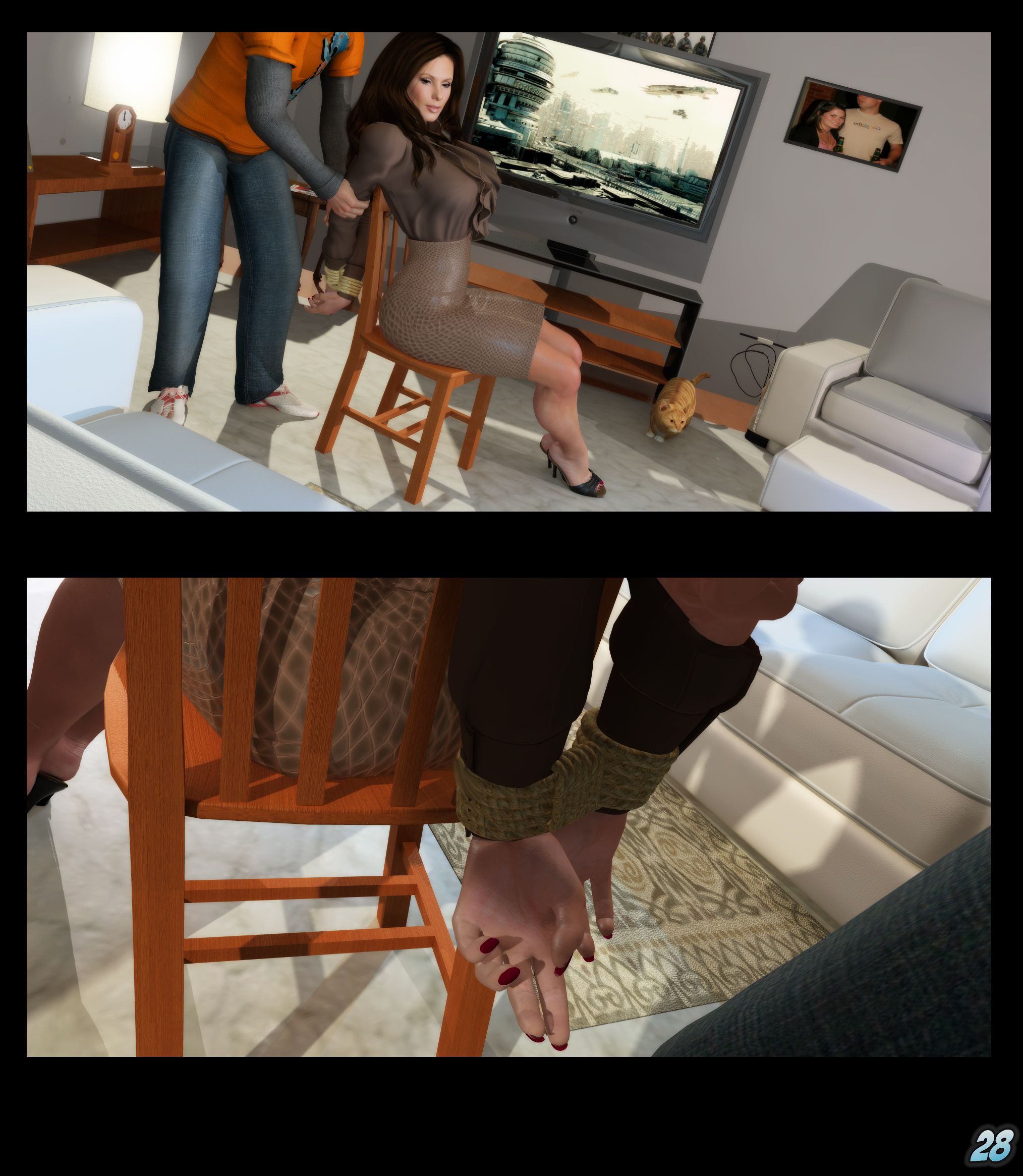 Tied Mom [Studio AD] 3 . Tied Mom - Chapter 3 [ArtDude41] – page 28