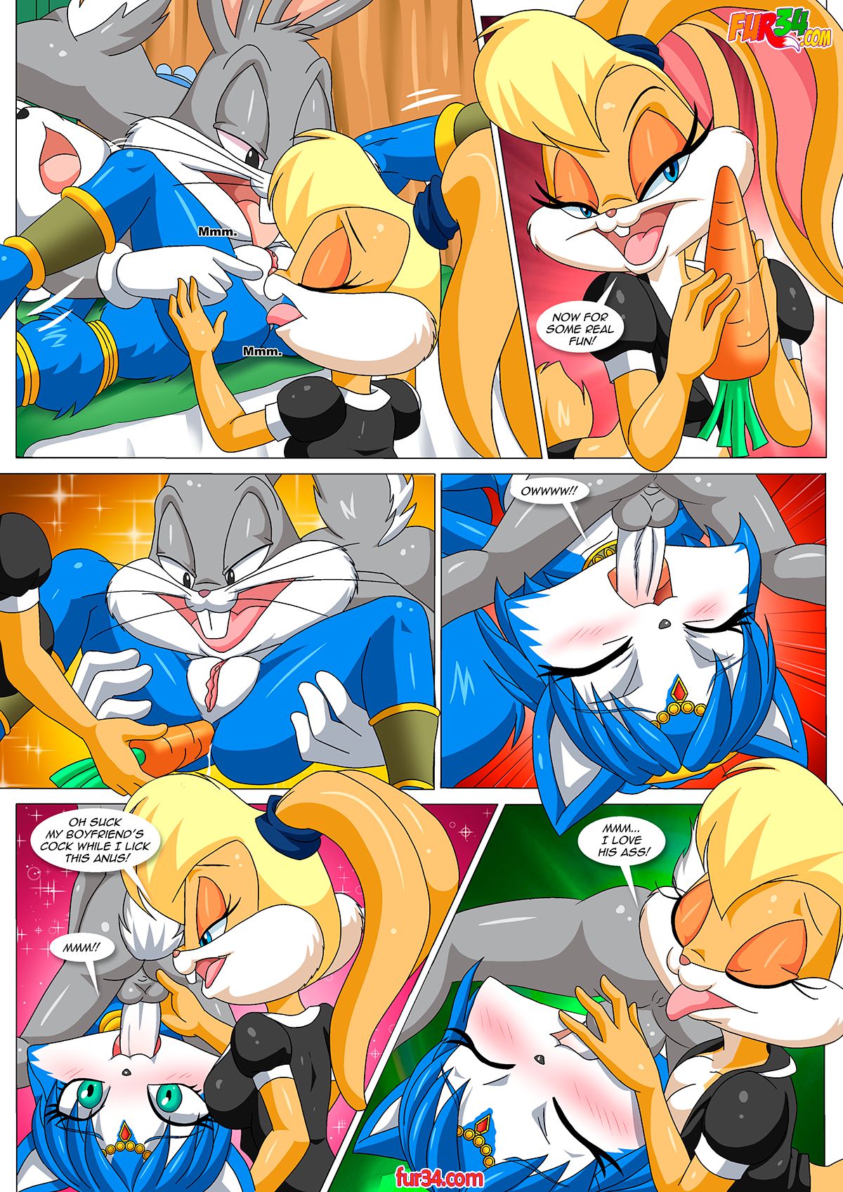Krystal’s Looney Love (Looney Tunes, Star Fox) [Palcomix] 1 . Krystal's Looney Love - Chapter 1 (Looney Tunes, Star Fox) [Palcomix] – page 8