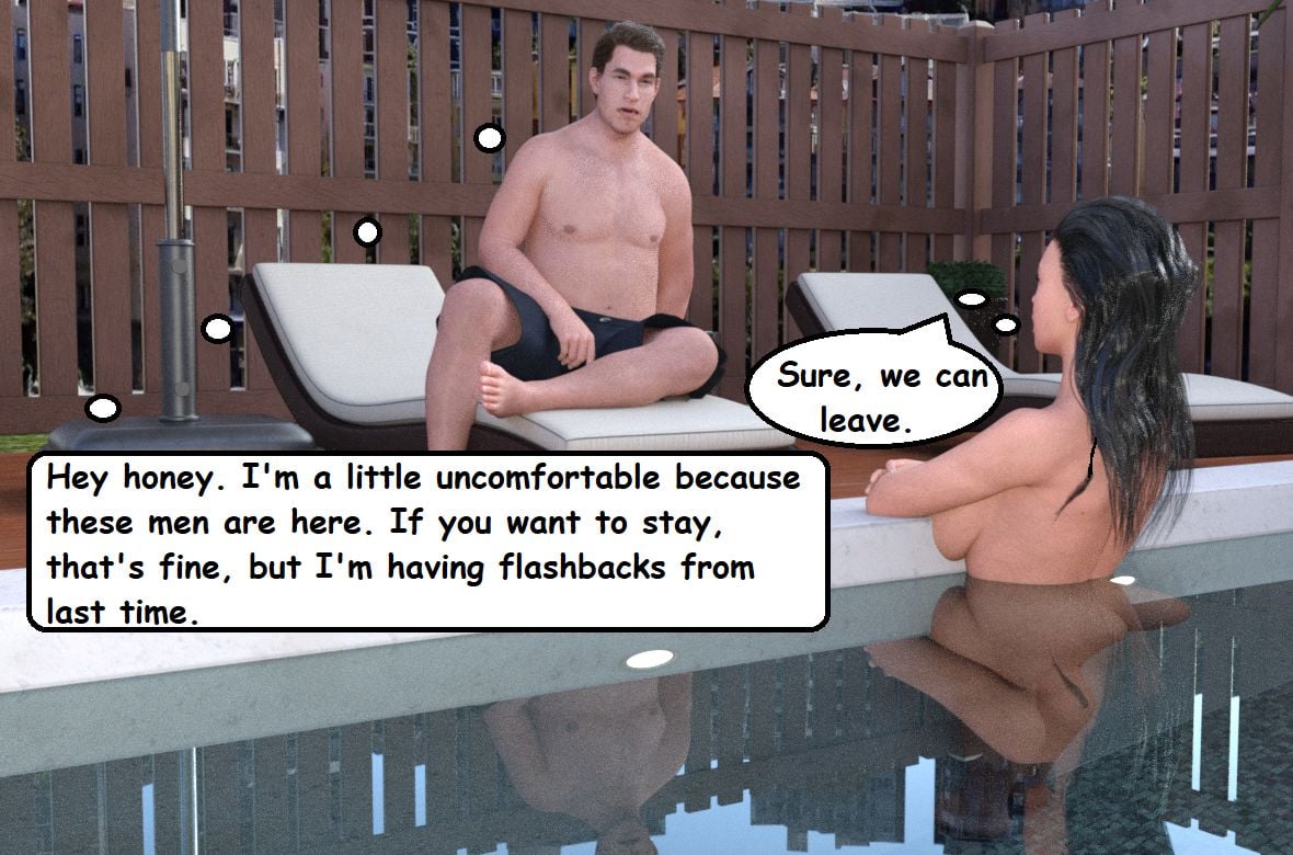 Cuckold Pool Party [Mature3DComics] 1 . Cuckold Pool Party - Chapter 1 [Mature3DComics] – page 21