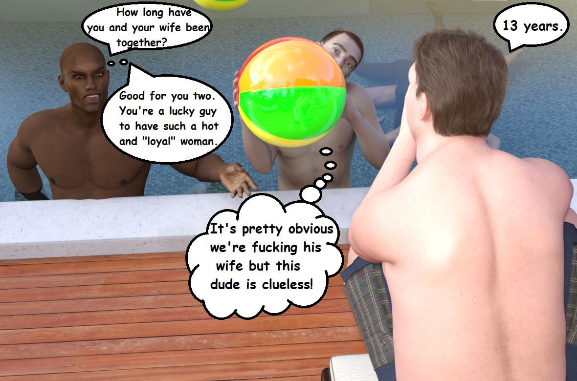 Cuckold Pool Party [Mature3DComics] 1 . Cuckold Pool Party - Chapter 1 [Mature3DComics] – page 33