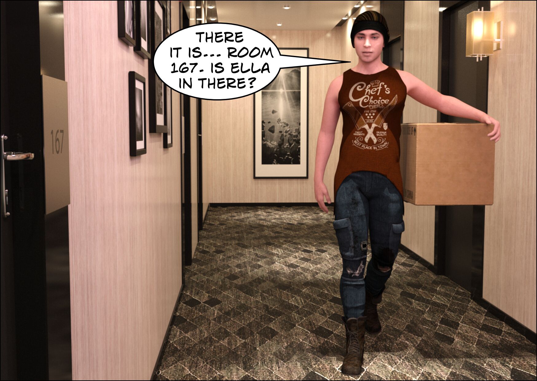 Hotel Seduction [Mature3DComics] 1 . Hotel Seduction - Chapter 1 [Mature3DComics] – page 9