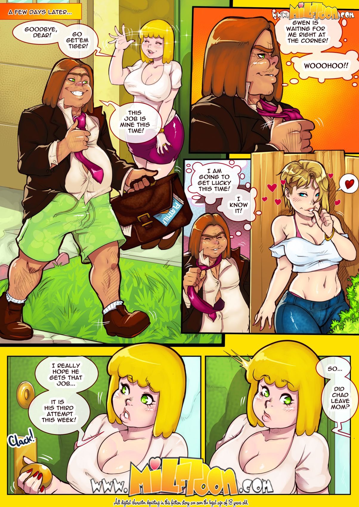 New Adventures Of Clarence (Clarence) [MILFToon] 2 . New Adventures Of Clarence - Chapter 2 (Clarence) [MILFToon] – page 1