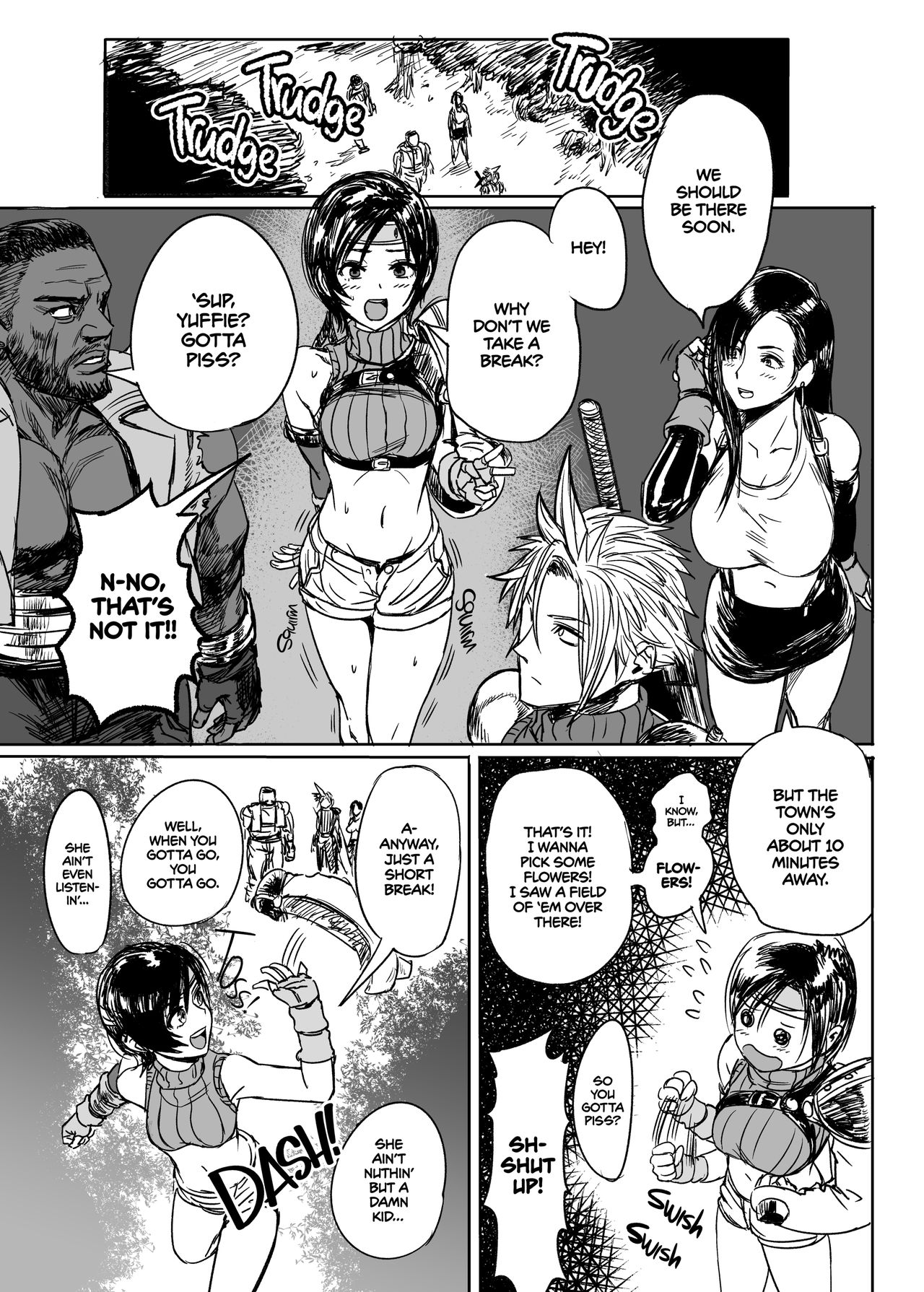 Shlick-Crazy Ninja (Final Fantasy VII) [SGK] 1 . Shlick-Crazy Ninja  - Chapter 1 (Final Fantasy VII) [SGK] – page 2